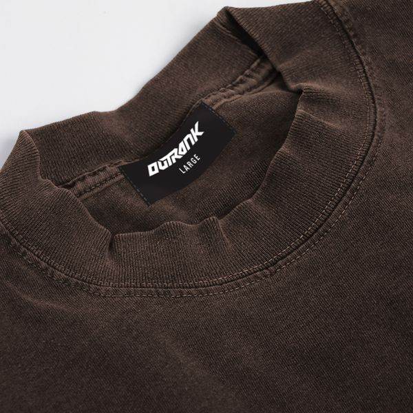Rich Baby Daddy Gang Premium Crest T-shirt- Mocha