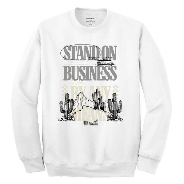Stand On Business Crewneck Fleece
