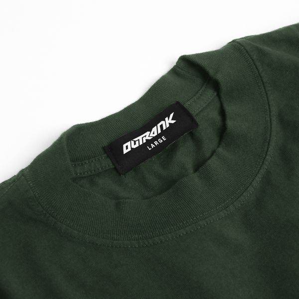 RBDG  Premium Oversized T-shirt- Moss Green