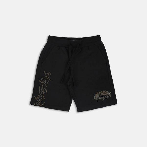 Sacred Embroidered and Printed Shorts
