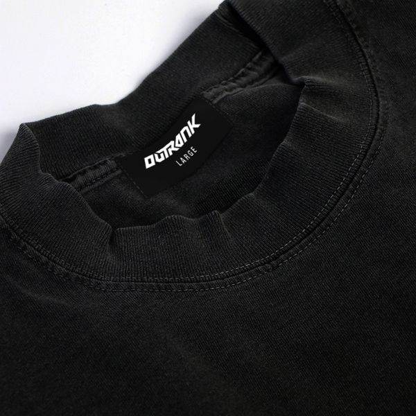 Rich Baby Daddy Gang Premium Oversized T-shirt- Black