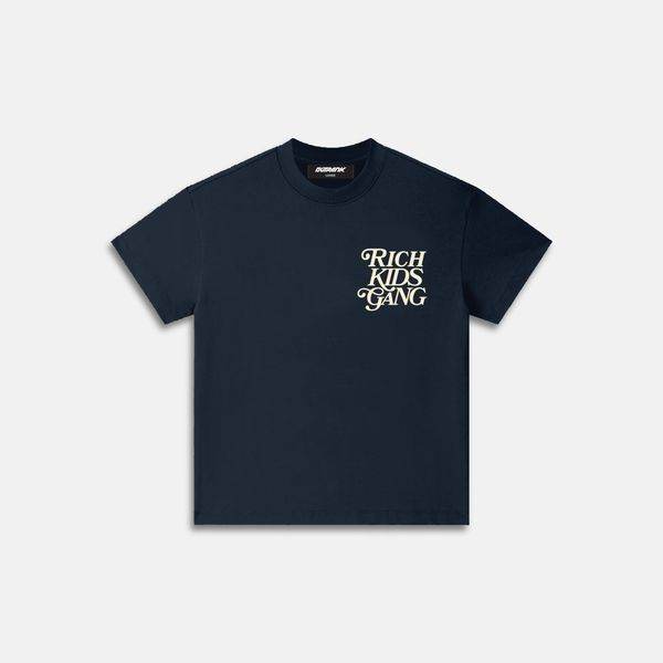 Rich Kids Gang Youth T-shirt  - Navy