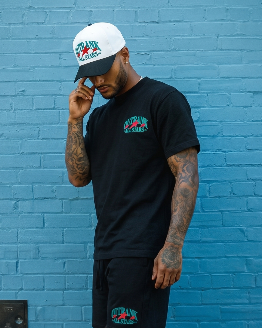 Outrank All Stars Embroidered Ultra Heavyweight T-shirt