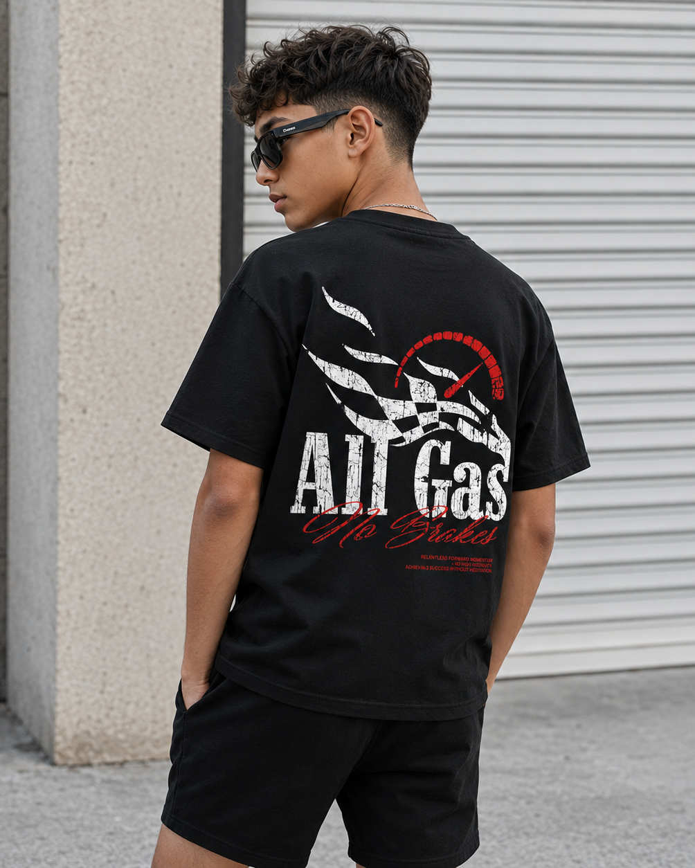 All Gas Youth T-shirt - Black
