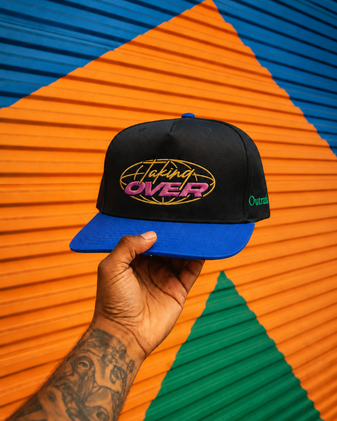 Taking Over Embroidered Snapback