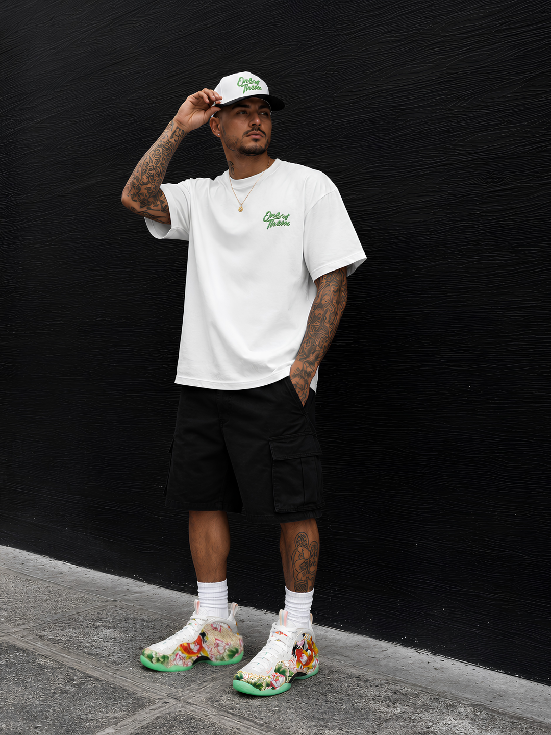 One Of Them Embroidered Ultra Heavyweight T-shirt