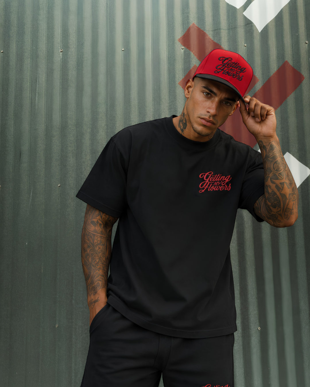 Getting My Flowers Embroidered Ultra Heavyweight T-shirt