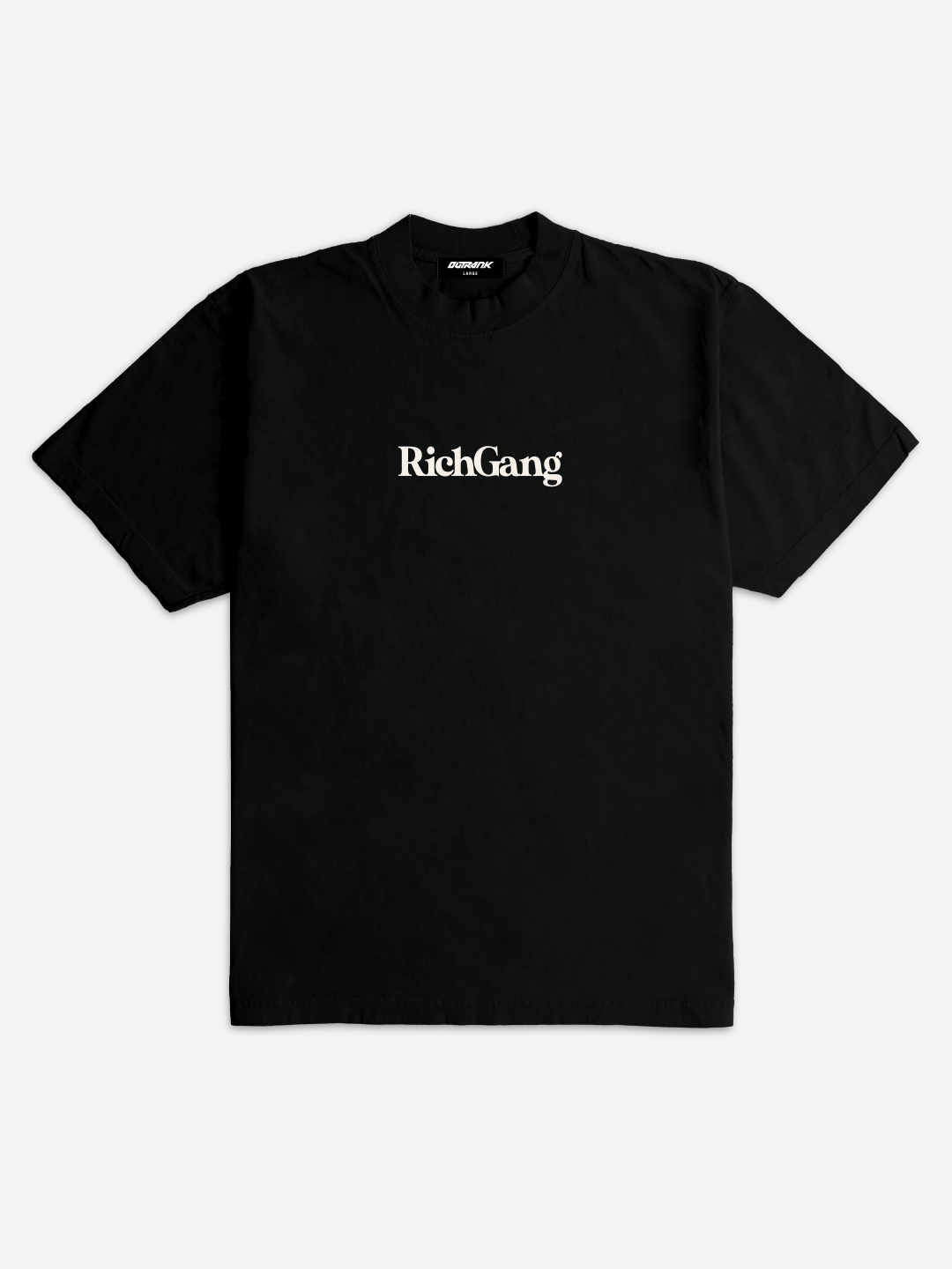Rich Gang Ultra Heavyweight T-Shirt - Black