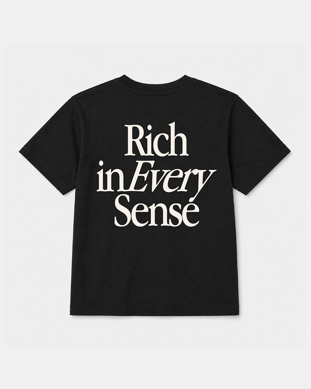 Born Rich Youth T-shirt - Black