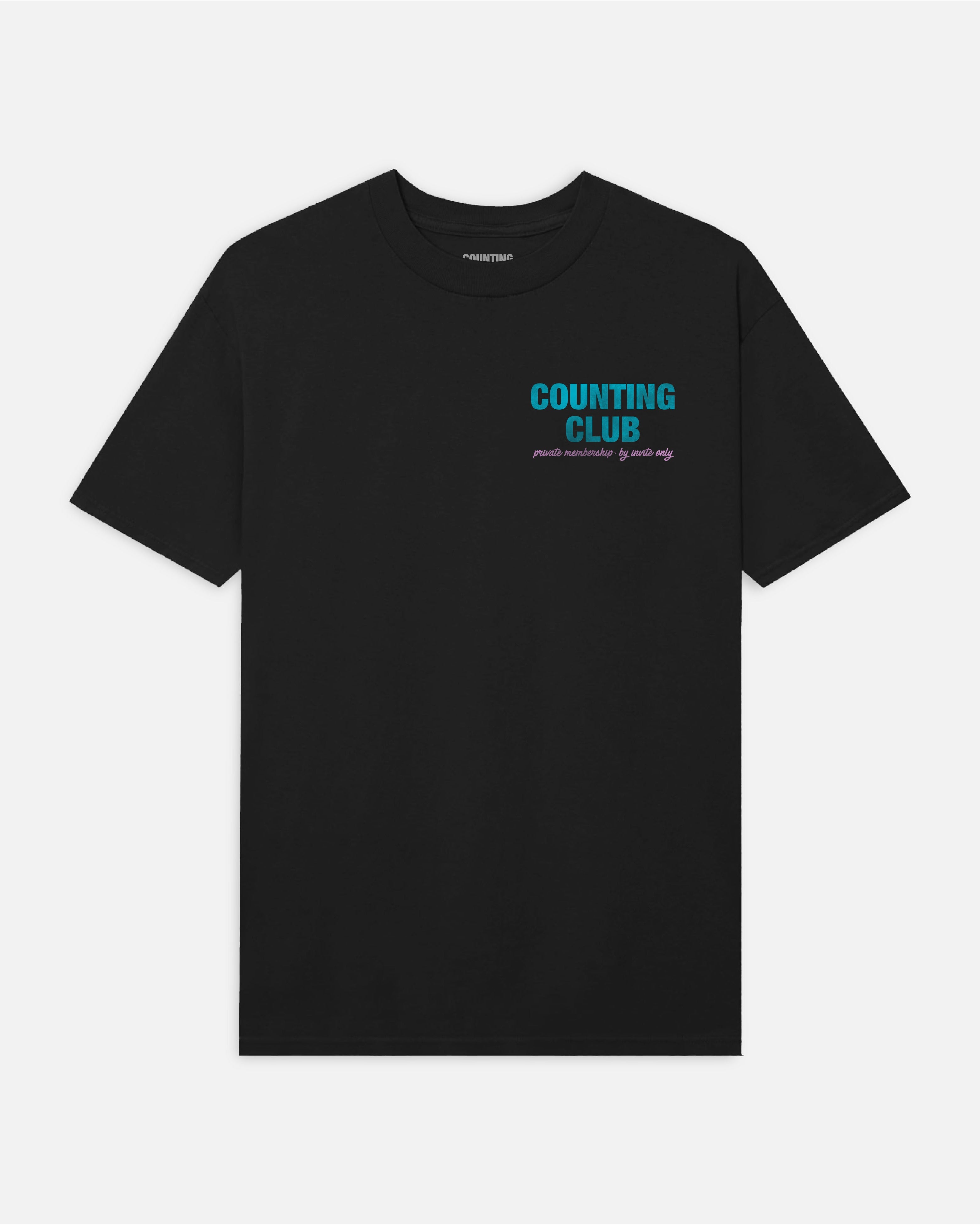 Counting ClubT-Shirt - Blue/ Pink