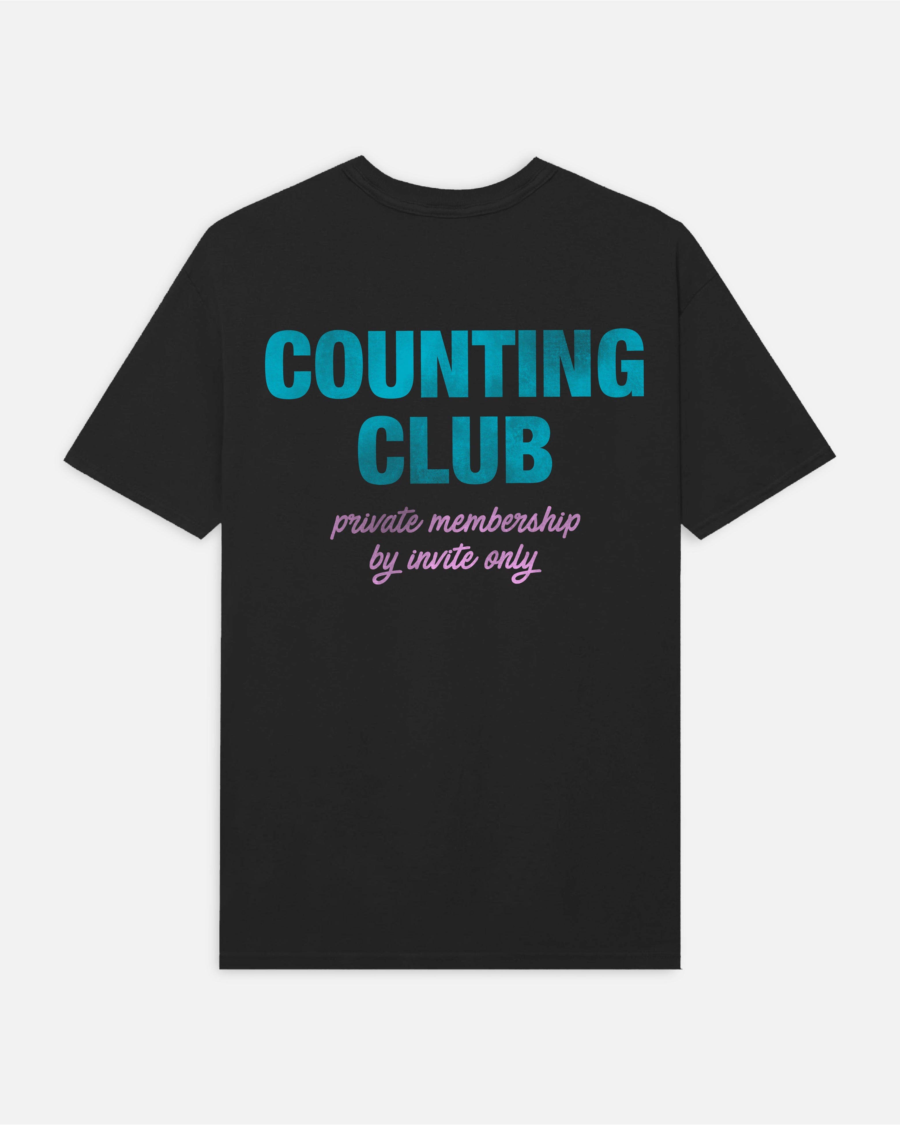 Counting ClubT-Shirt - Blue/ Pink