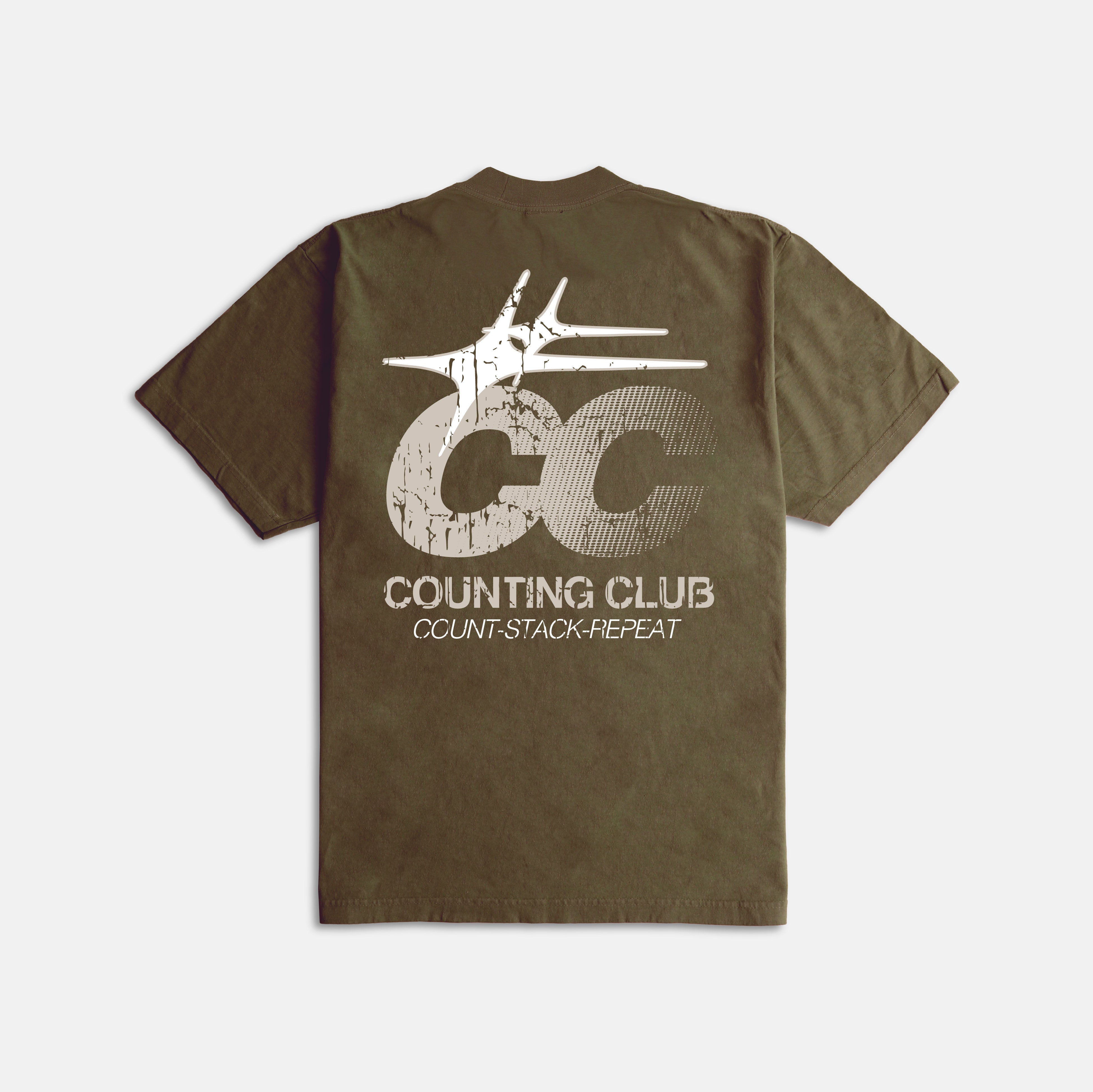 Shine On Ultra Heavyweight T-Shirt - Olive