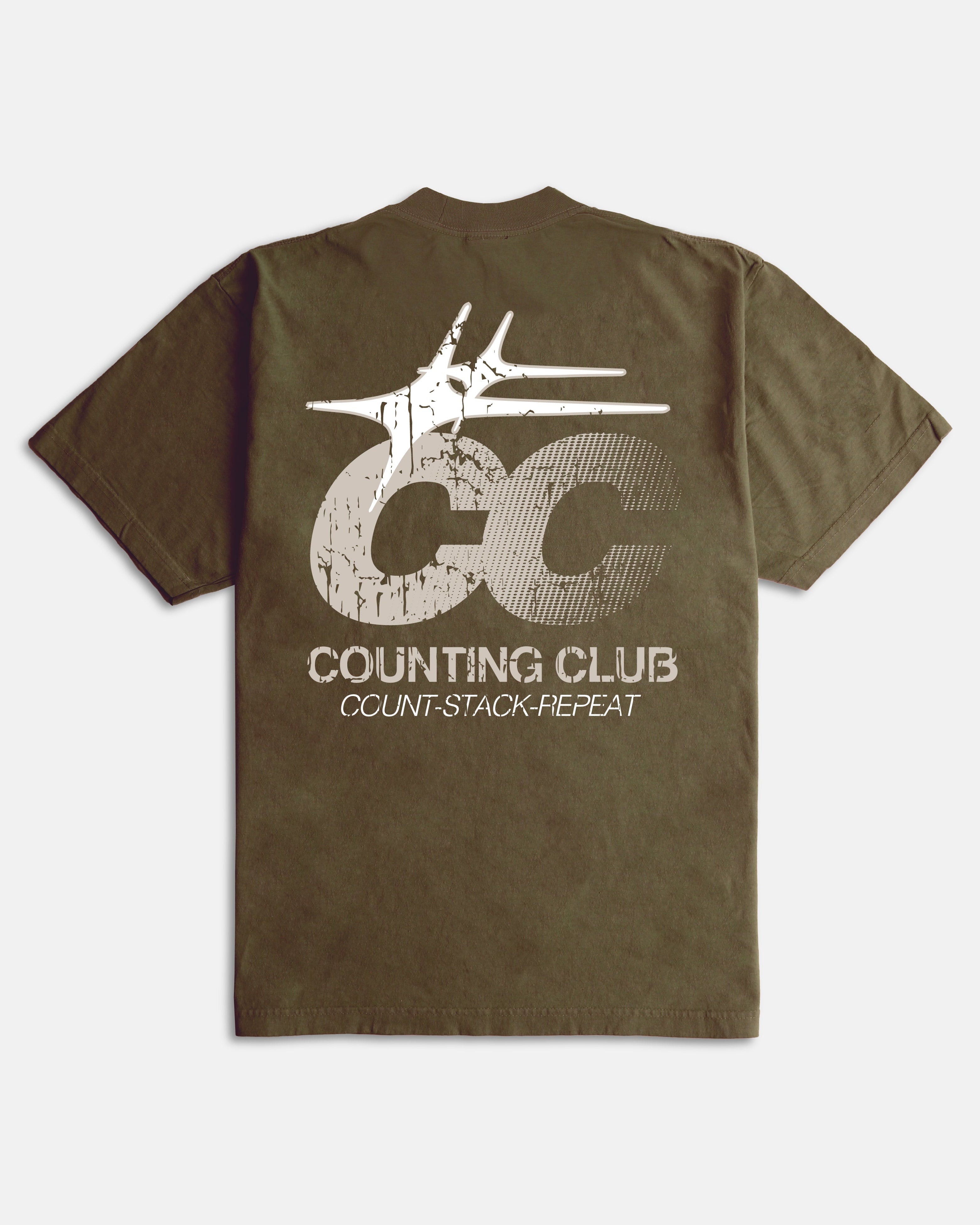 Shine On Ultra Heavyweight T-Shirt - Olive