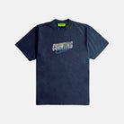 Turning Numbers Ultra Heavyweight T-shirt - Midnight Navy