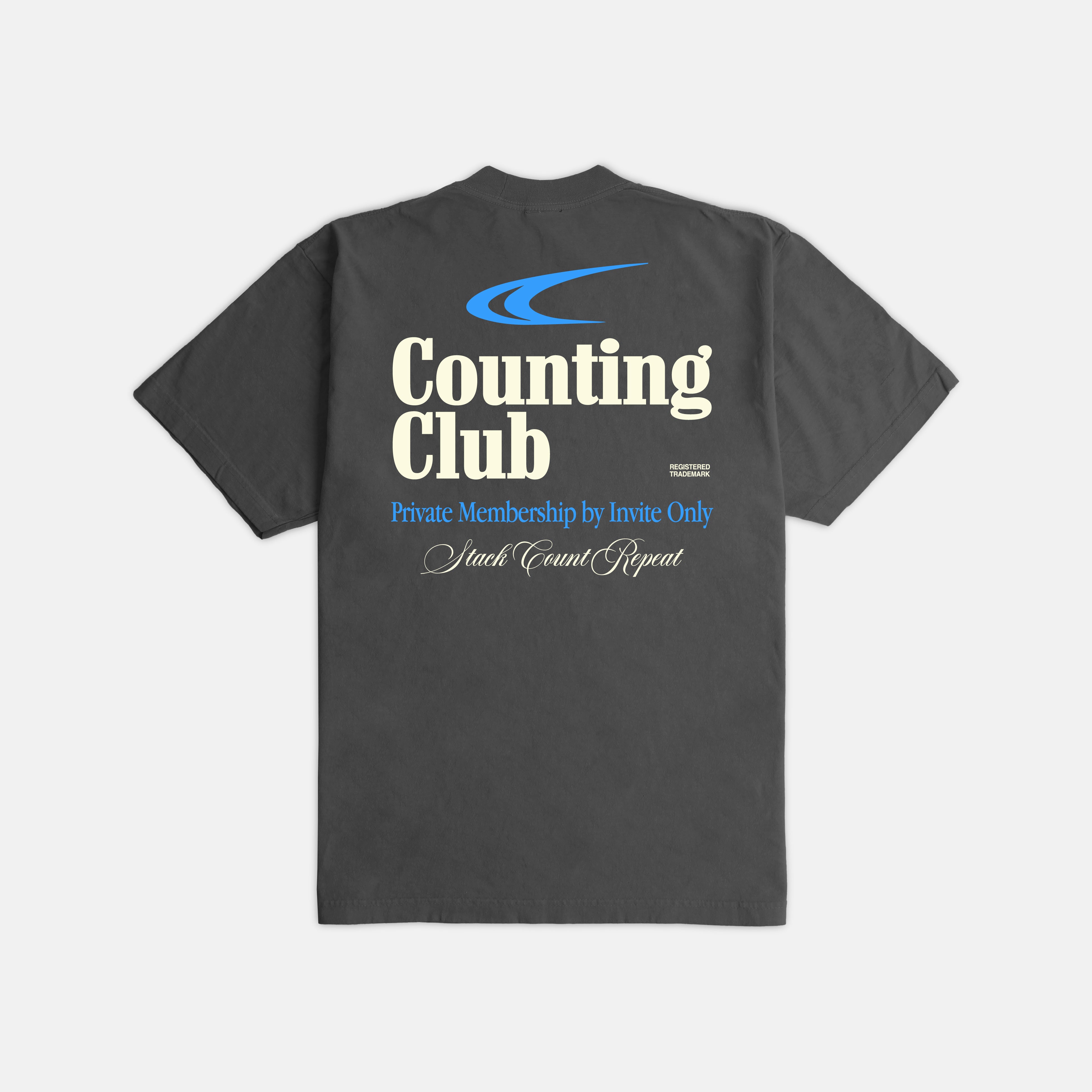 CC Members Ultra Heavyweight T-shirt - Dark Grey – Outrank Brand