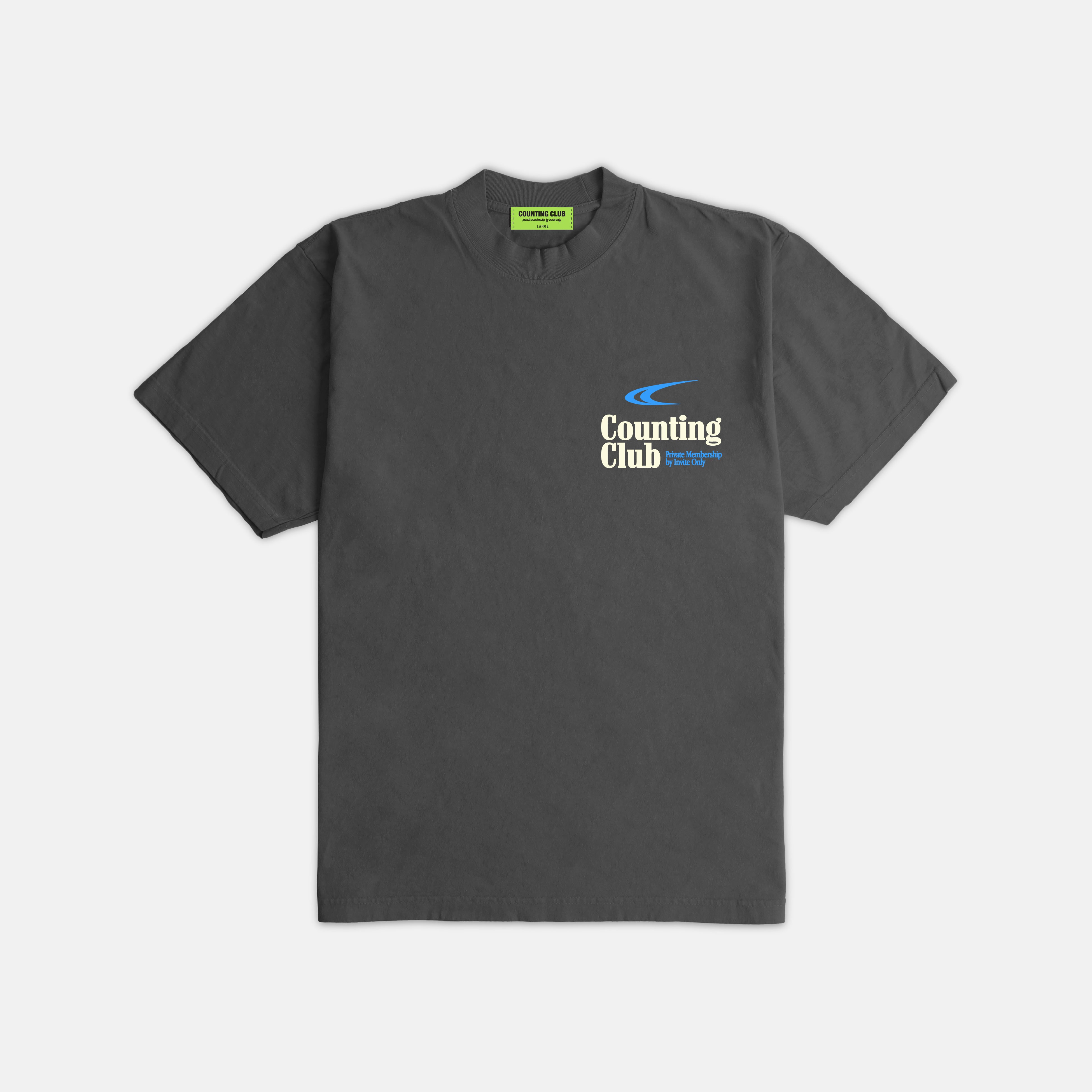CC Members Ultra Heavyweight T-shirt - Dark Grey