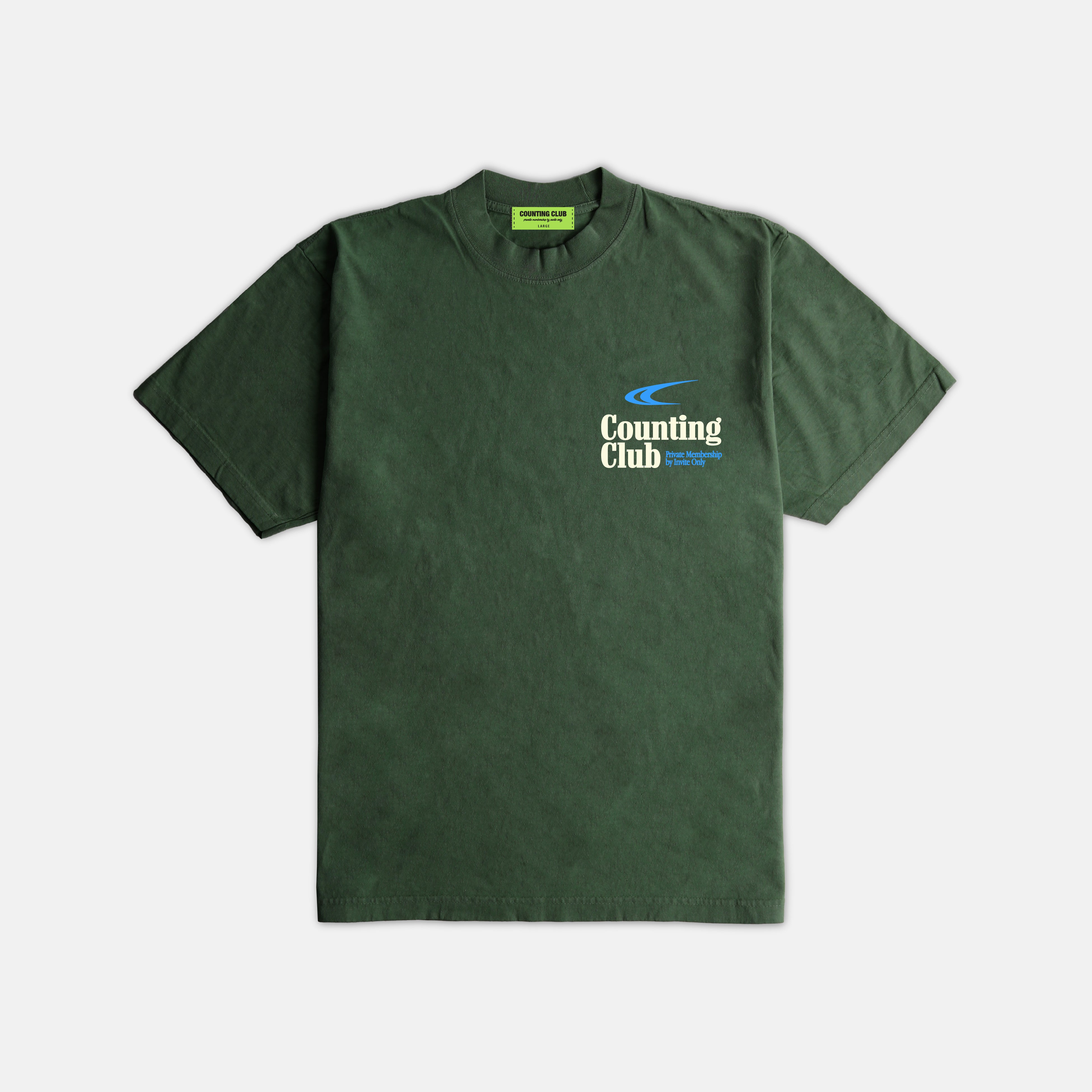 CC Members Ultra Heavyweight T-shirt - Moss