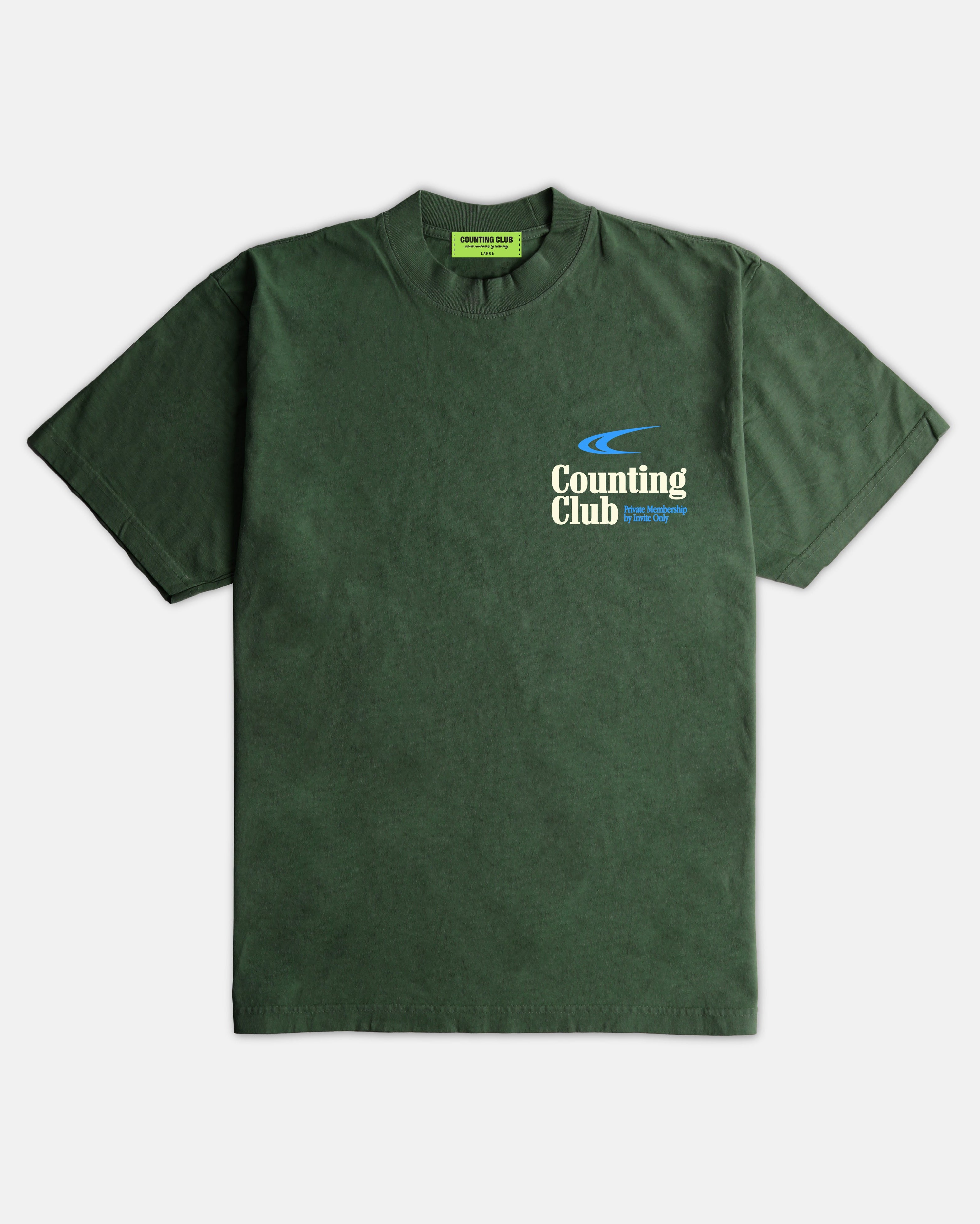 CC Members Ultra Heavyweight T-shirt - Moss