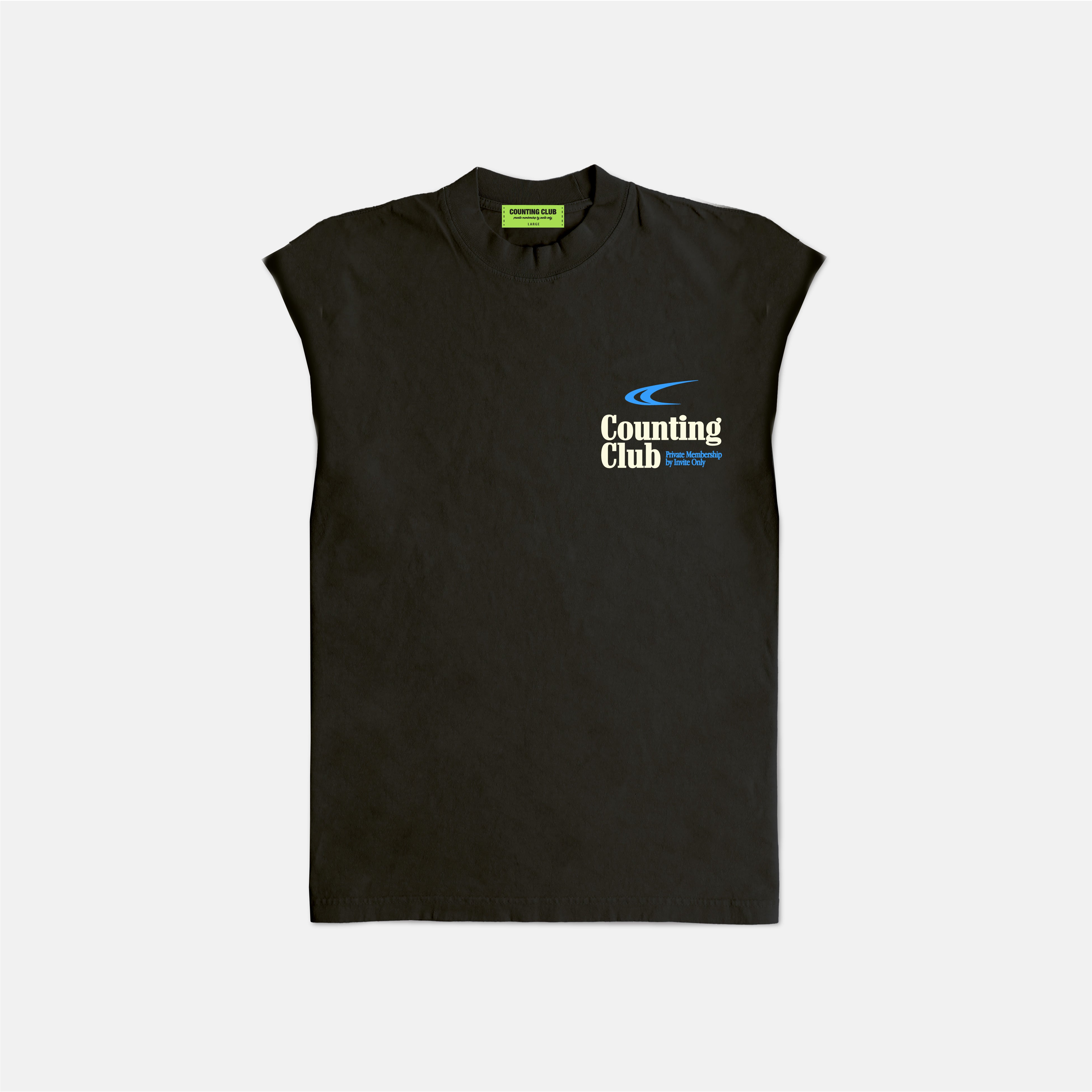 CC Members Ultra Heavyweight Sleeveless - Black