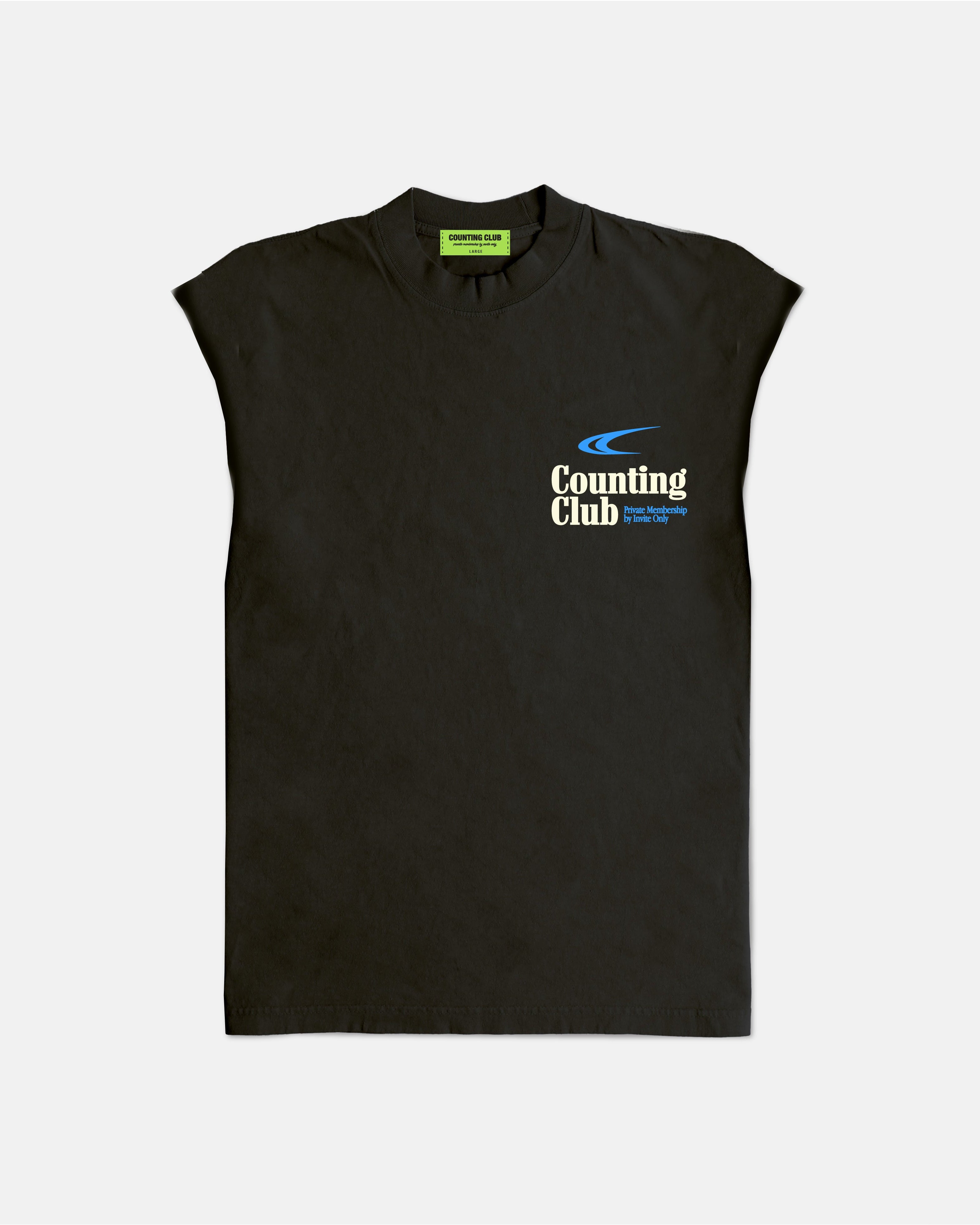 CC Members Ultra Heavyweight Sleeveless - Black