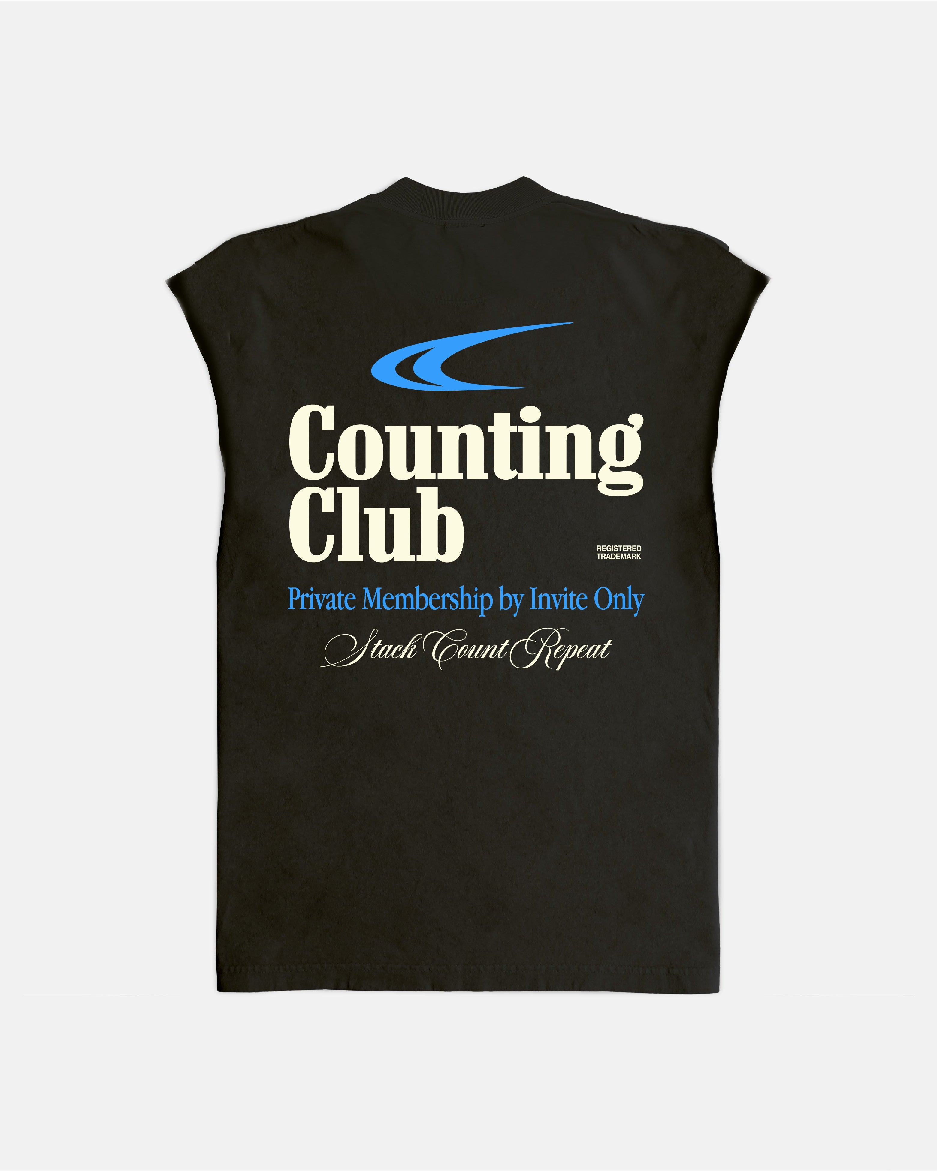 CC Members Ultra Heavyweight Sleeveless - Black