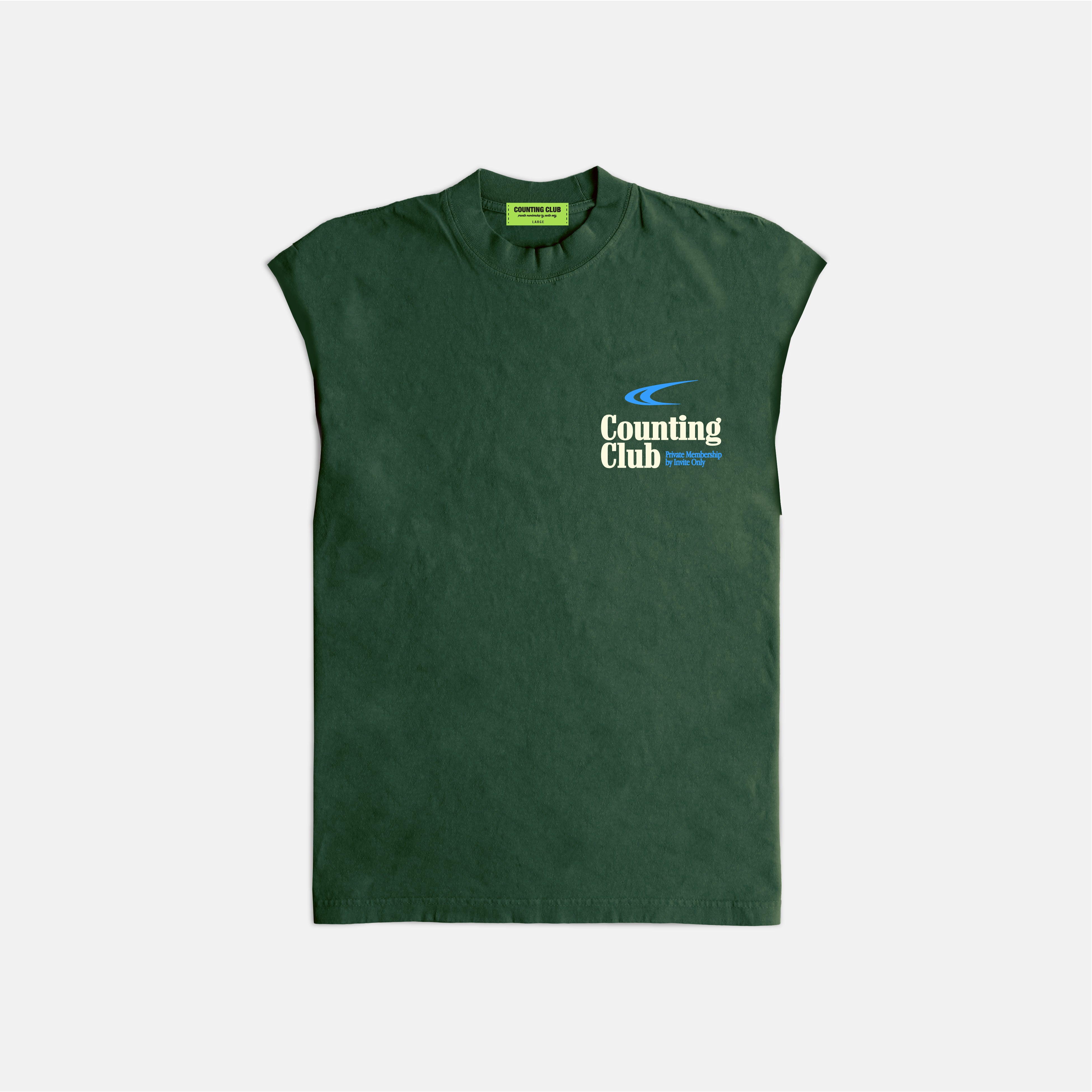 CC Members Ultra Heavyweight Sleeveless - MOSS
