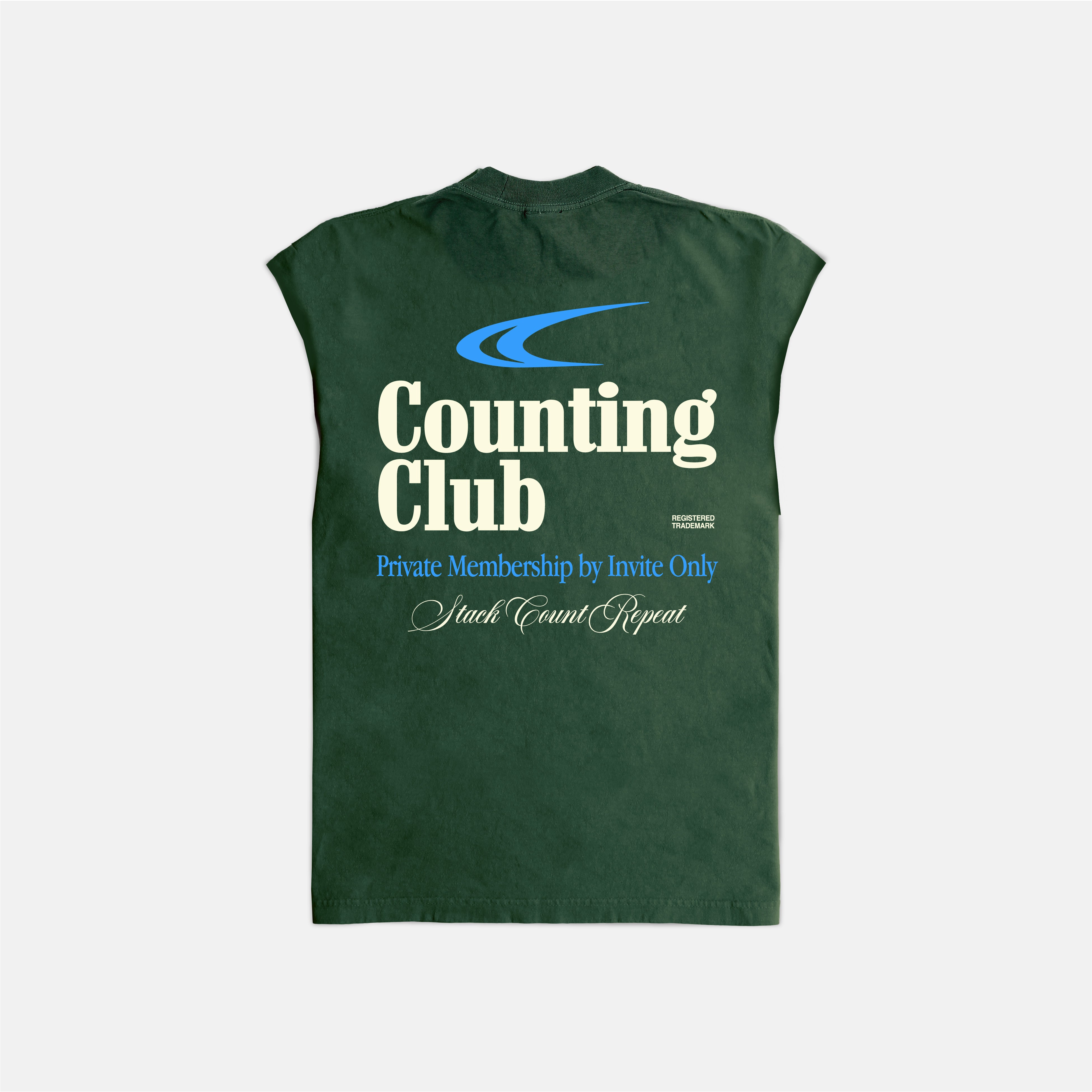 CC Members Ultra Heavyweight Sleeveless - MOSS