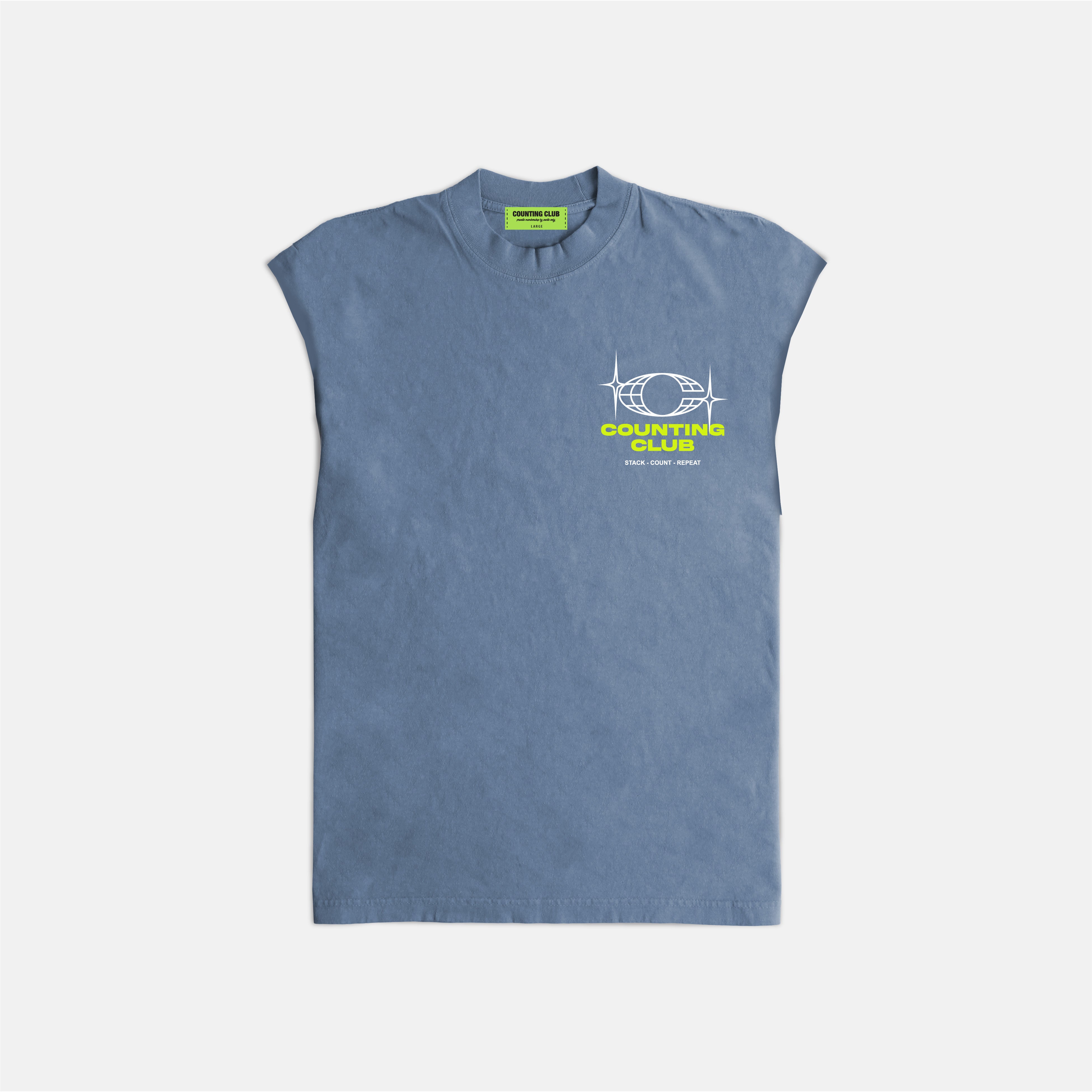 Worldwide Ultra Heavyweight Sleeveless - WASHED DENIM