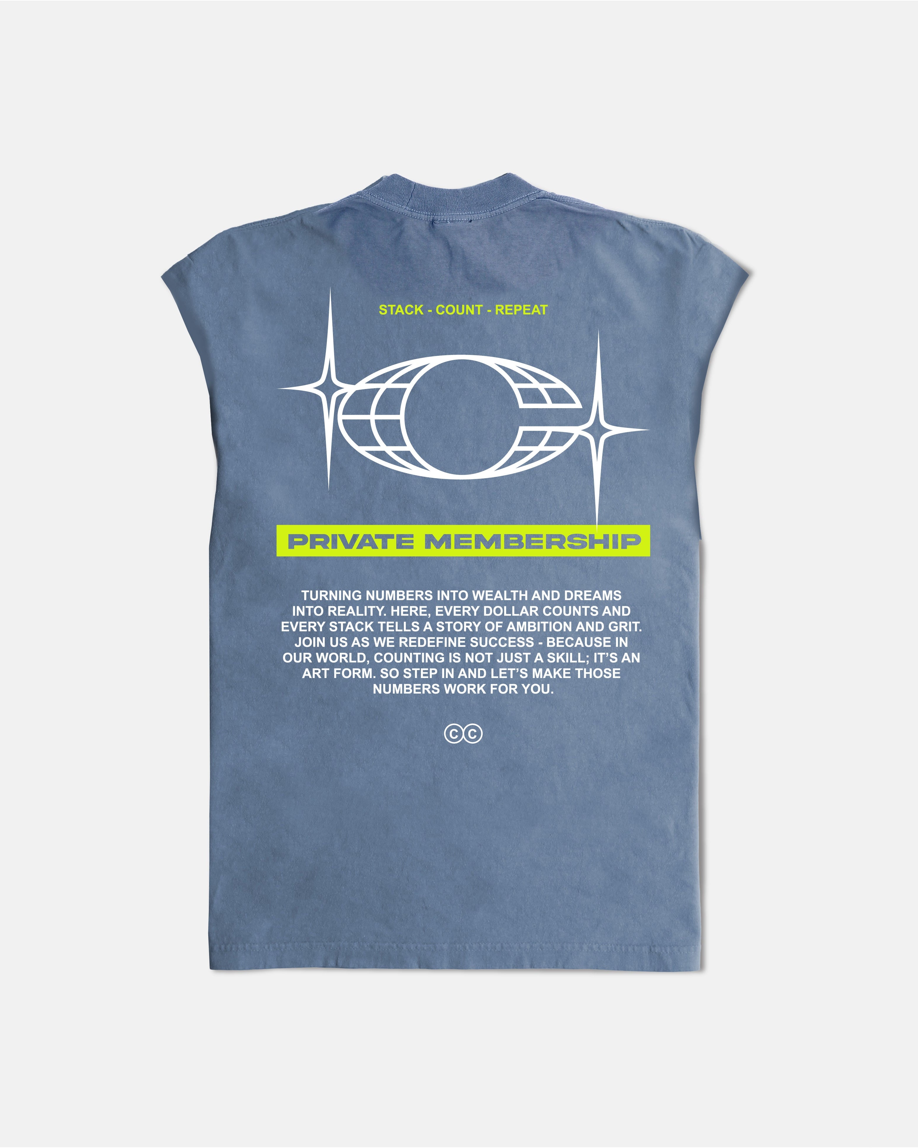 Worldwide Ultra Heavyweight Sleeveless - WASHED DENIM