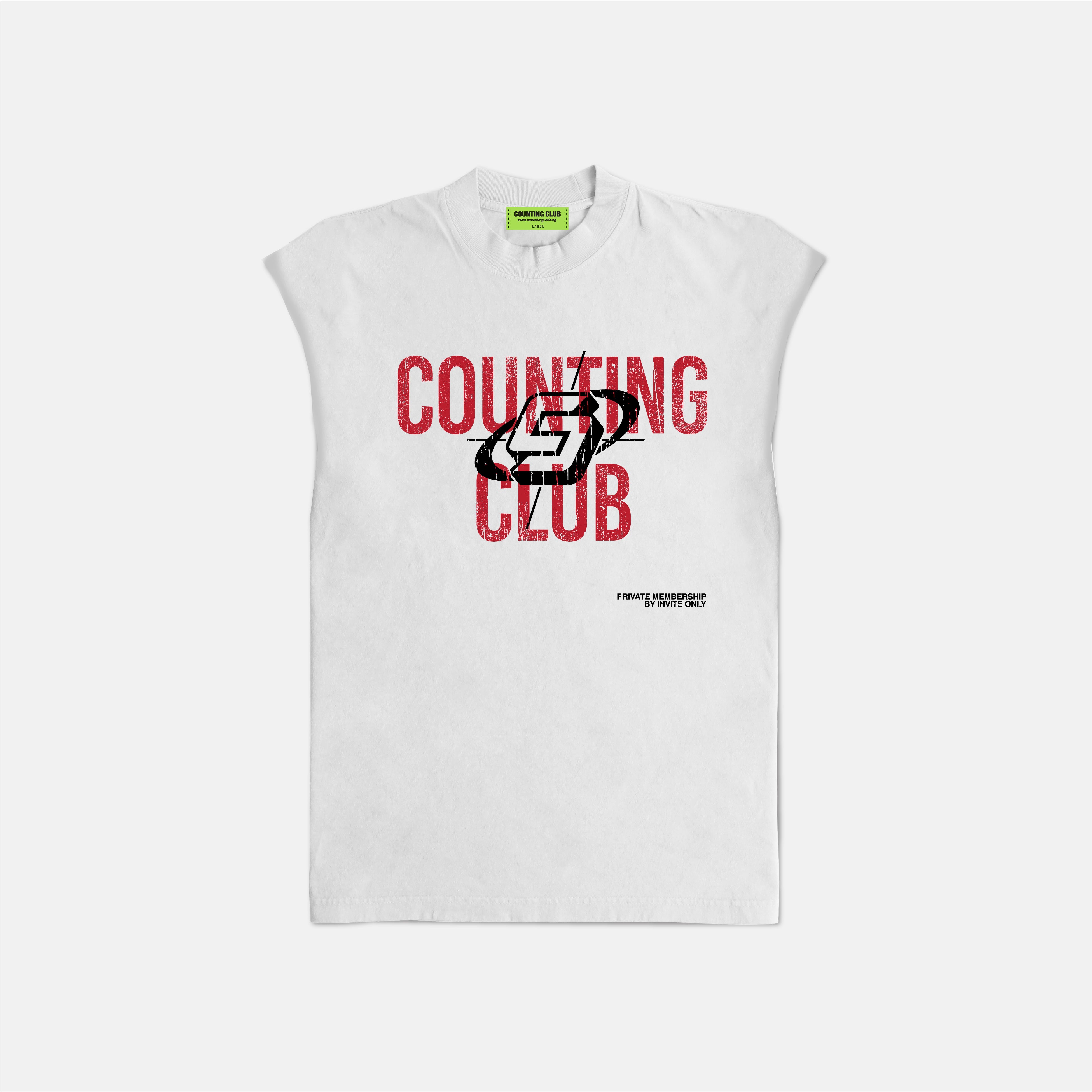 Stack and Count Ultra Heavyweight Sleeveless - WHITE