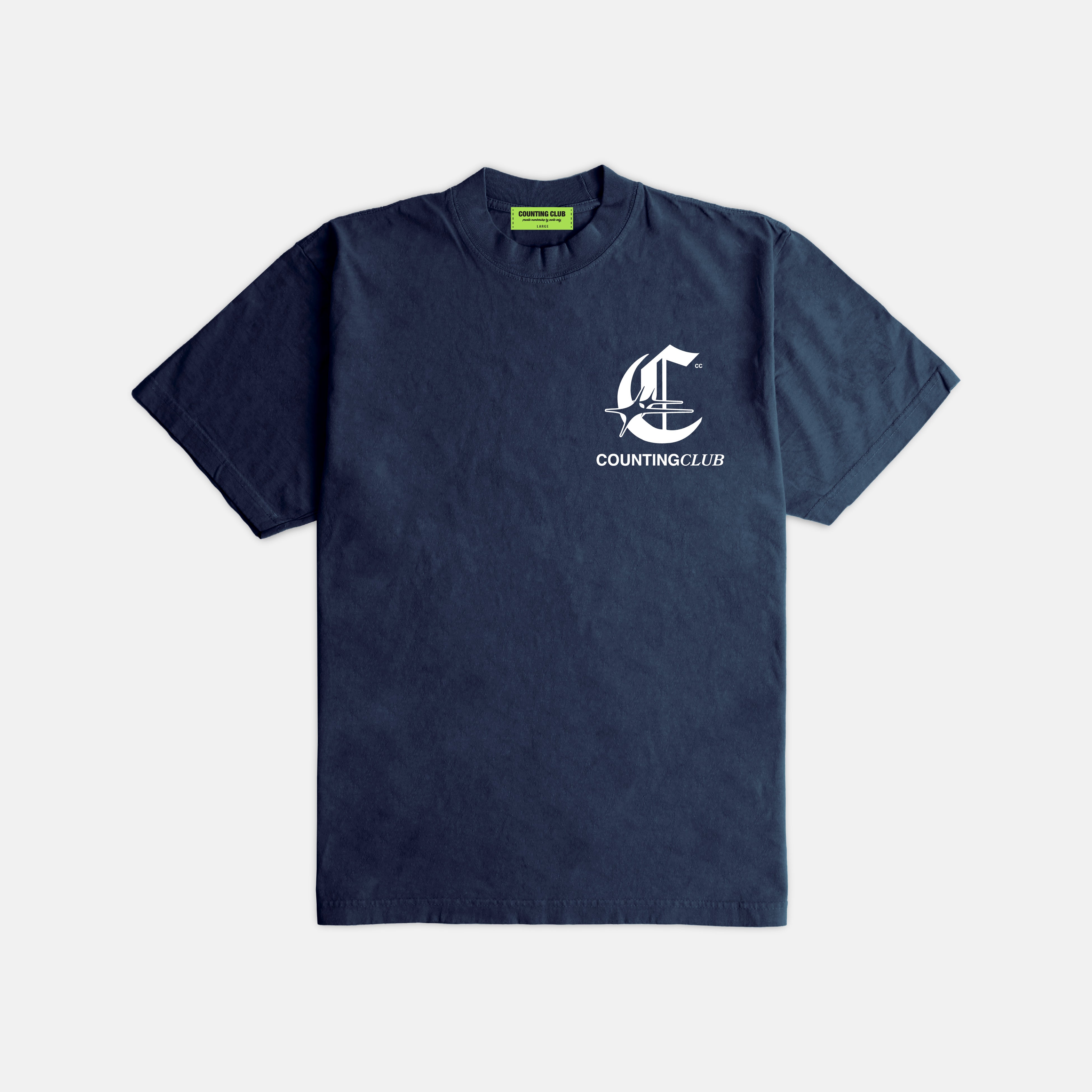Invite Only Ultra Heavyweight T-shirt - NAVY