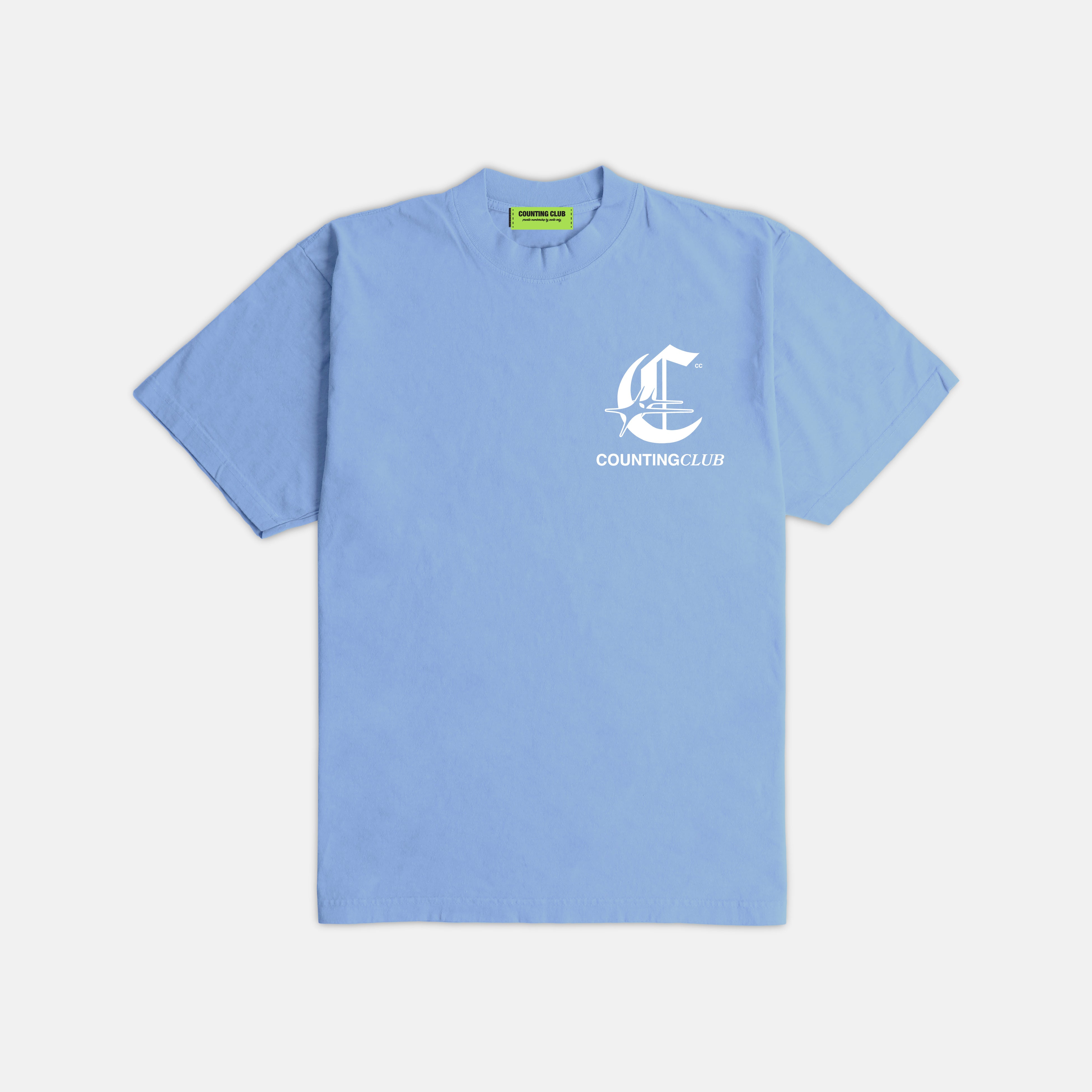 Invite Only Ultra Heavyweight T-shirt - SKY BLUE