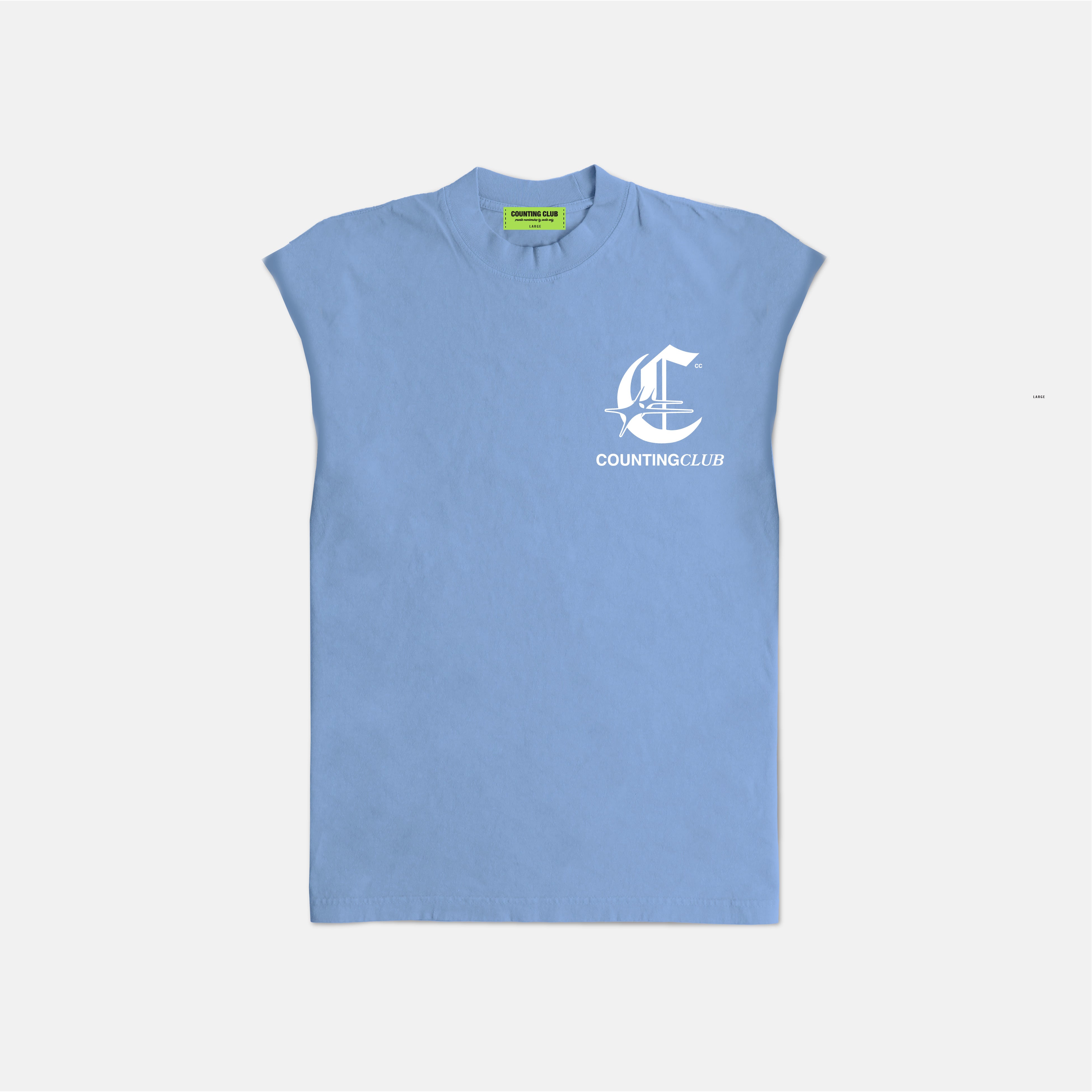 Invite Only Ultra Heavyweight Sleeveless - SKY BLUE