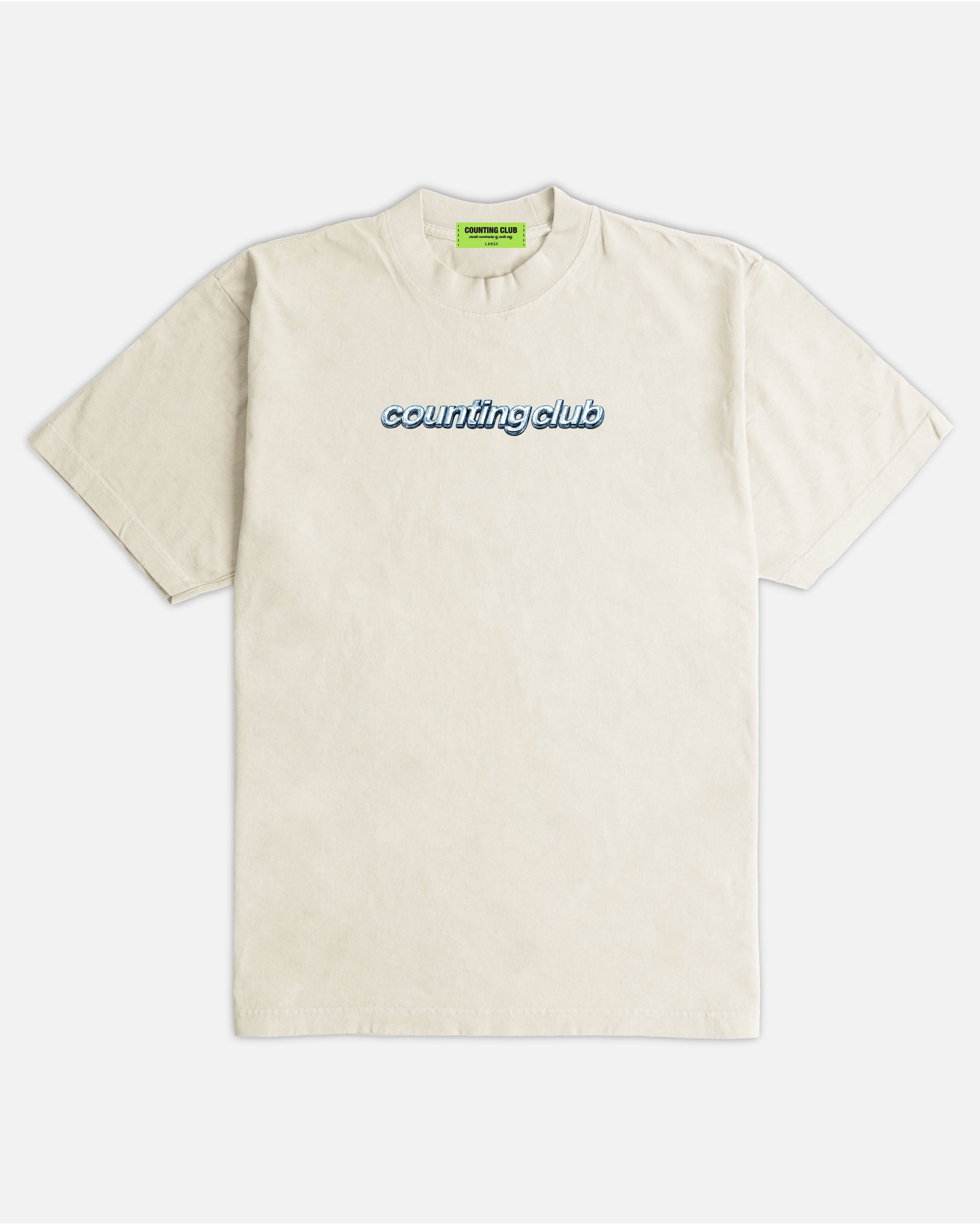Private Membership Ultra Heavyweight T-shirt - Cream (Copy)