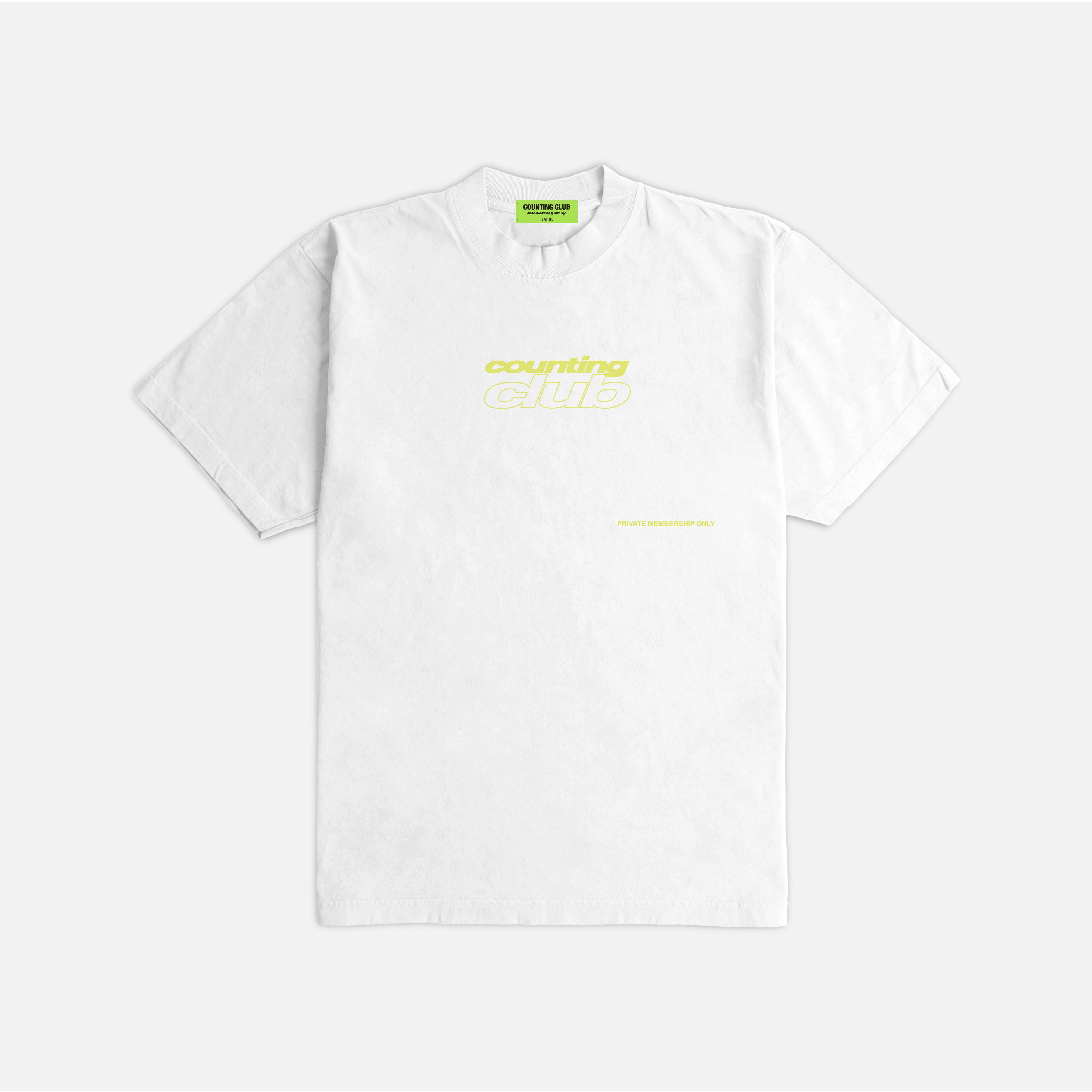 CC By Invite Only Ultra Heavyweight T-shirt - White