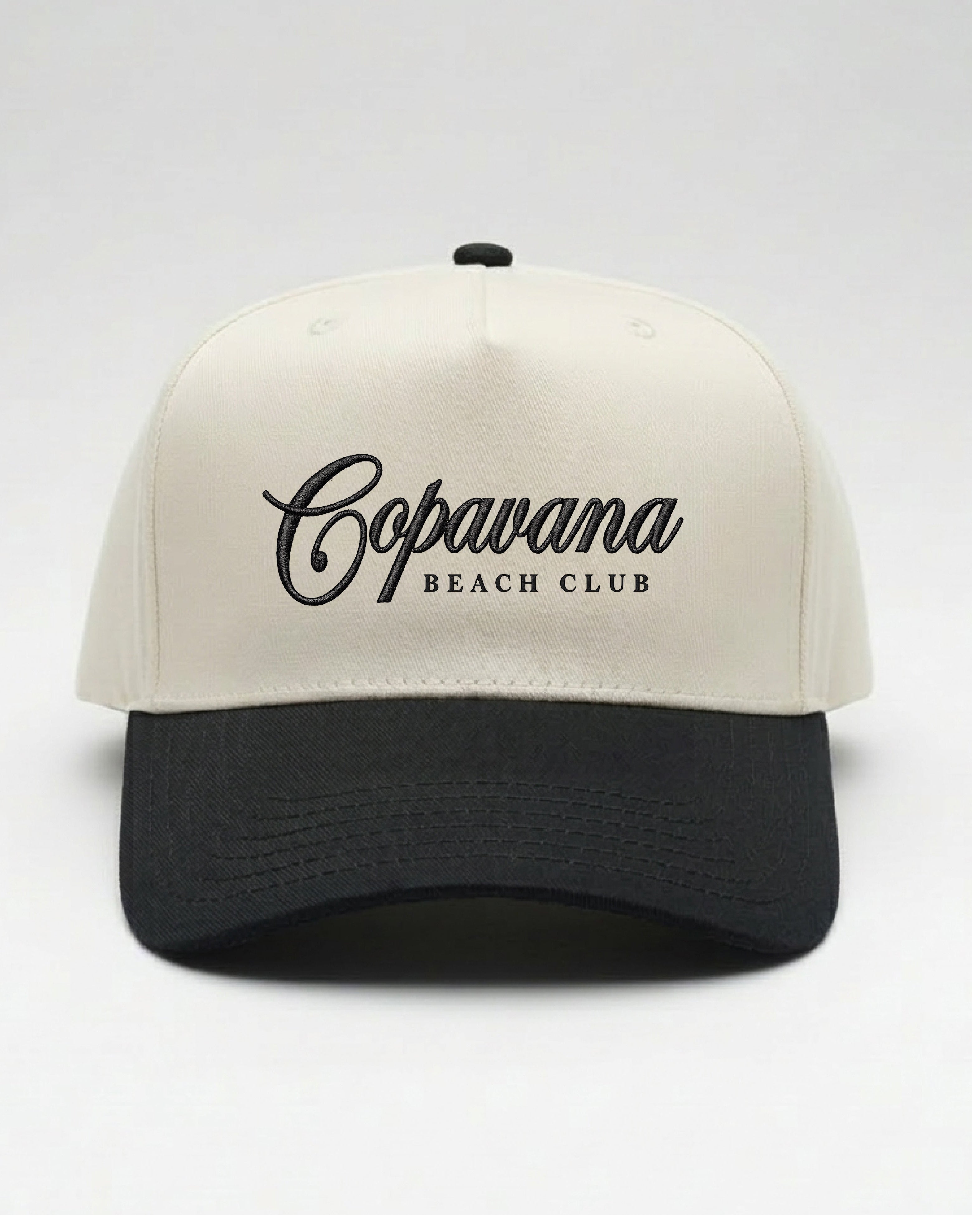 Monogram Beach Club Embroidered Snapback