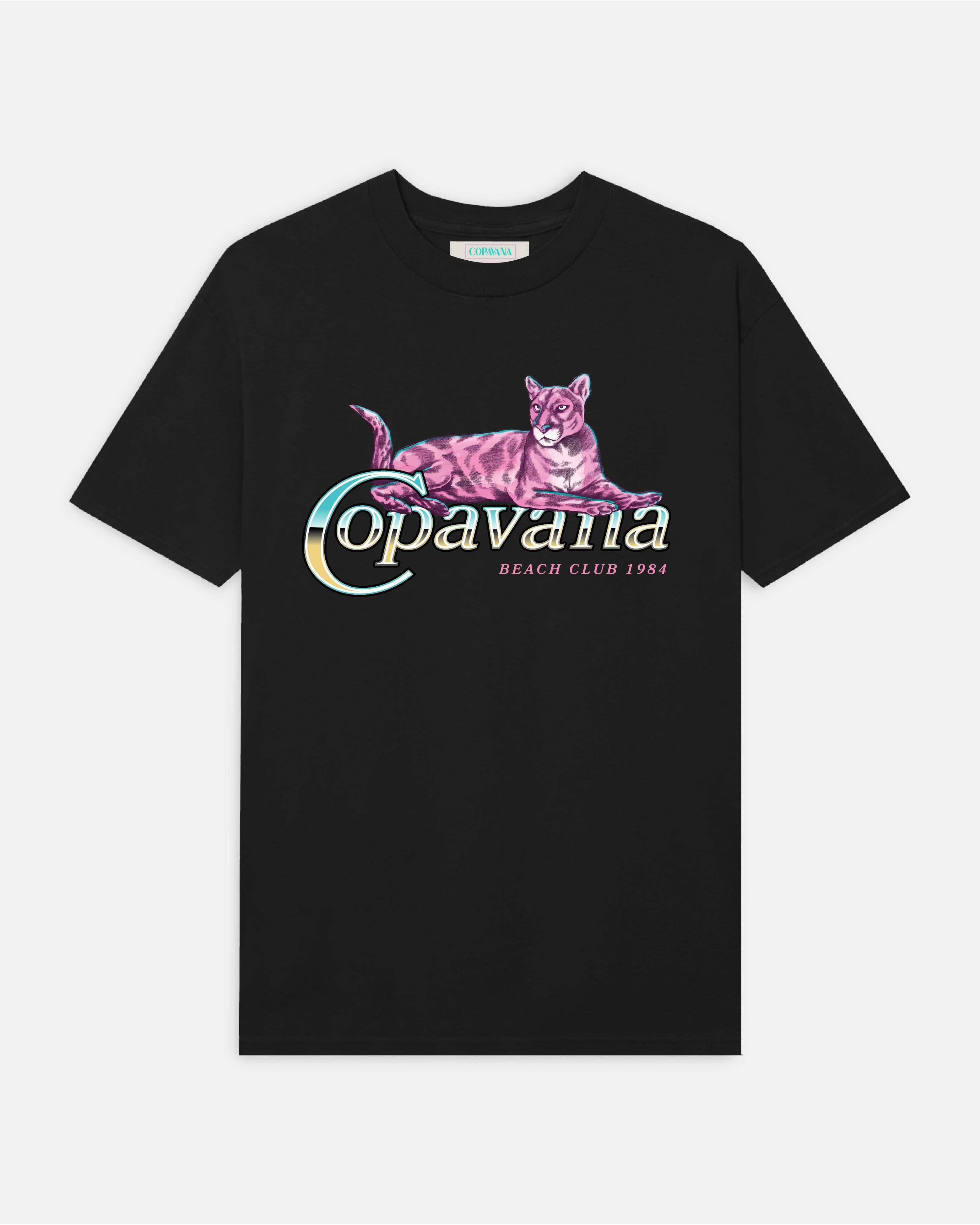 Panther Club T-Shirt - Black