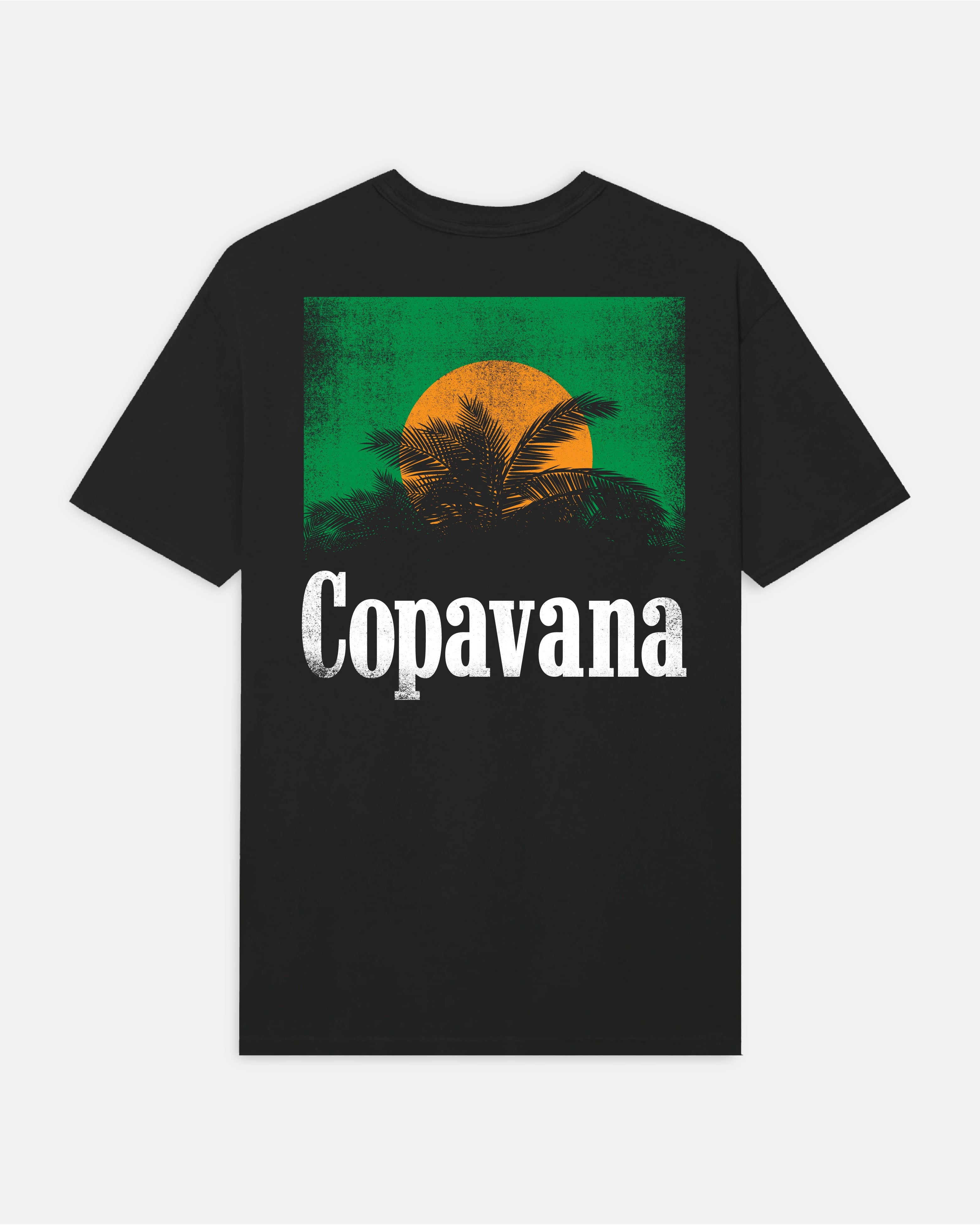 Sunset T-Shirt - Pirate Black
