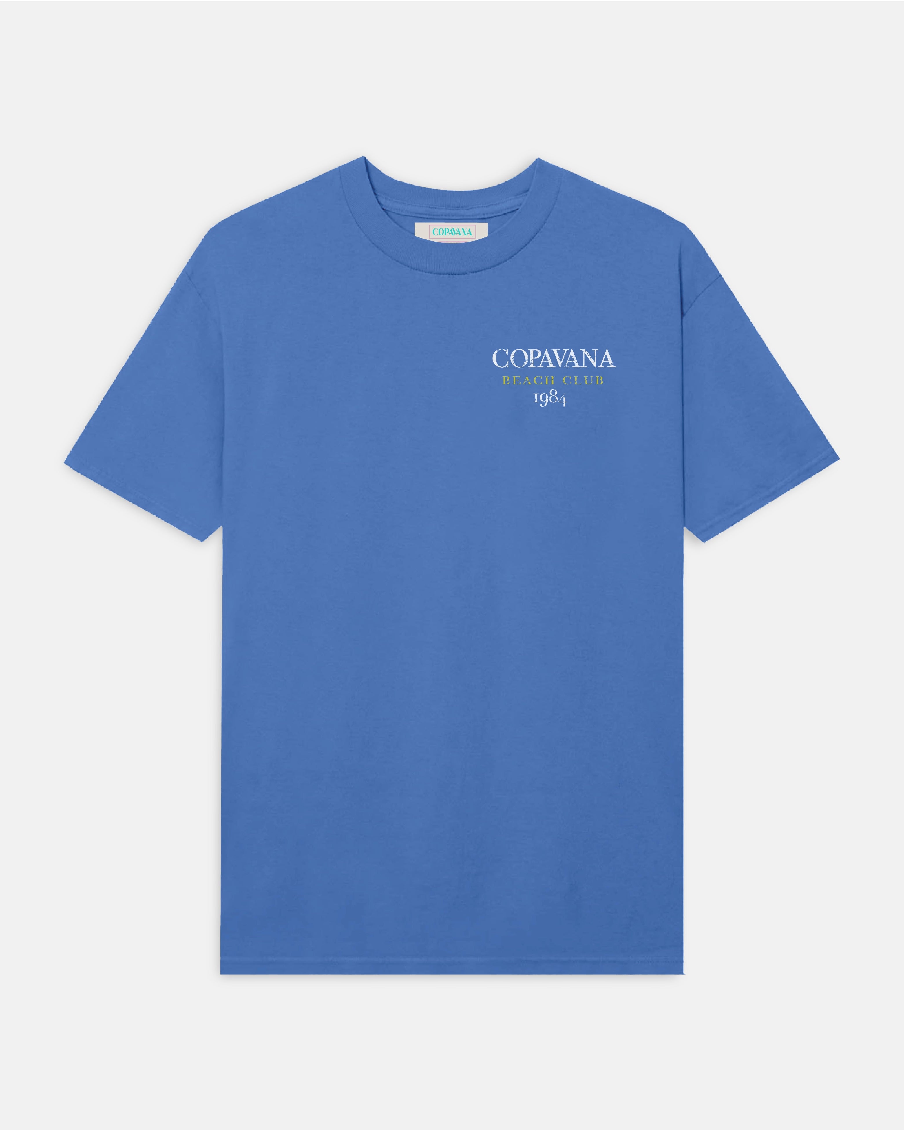 The Palms T-Shirt - Regatta Blue