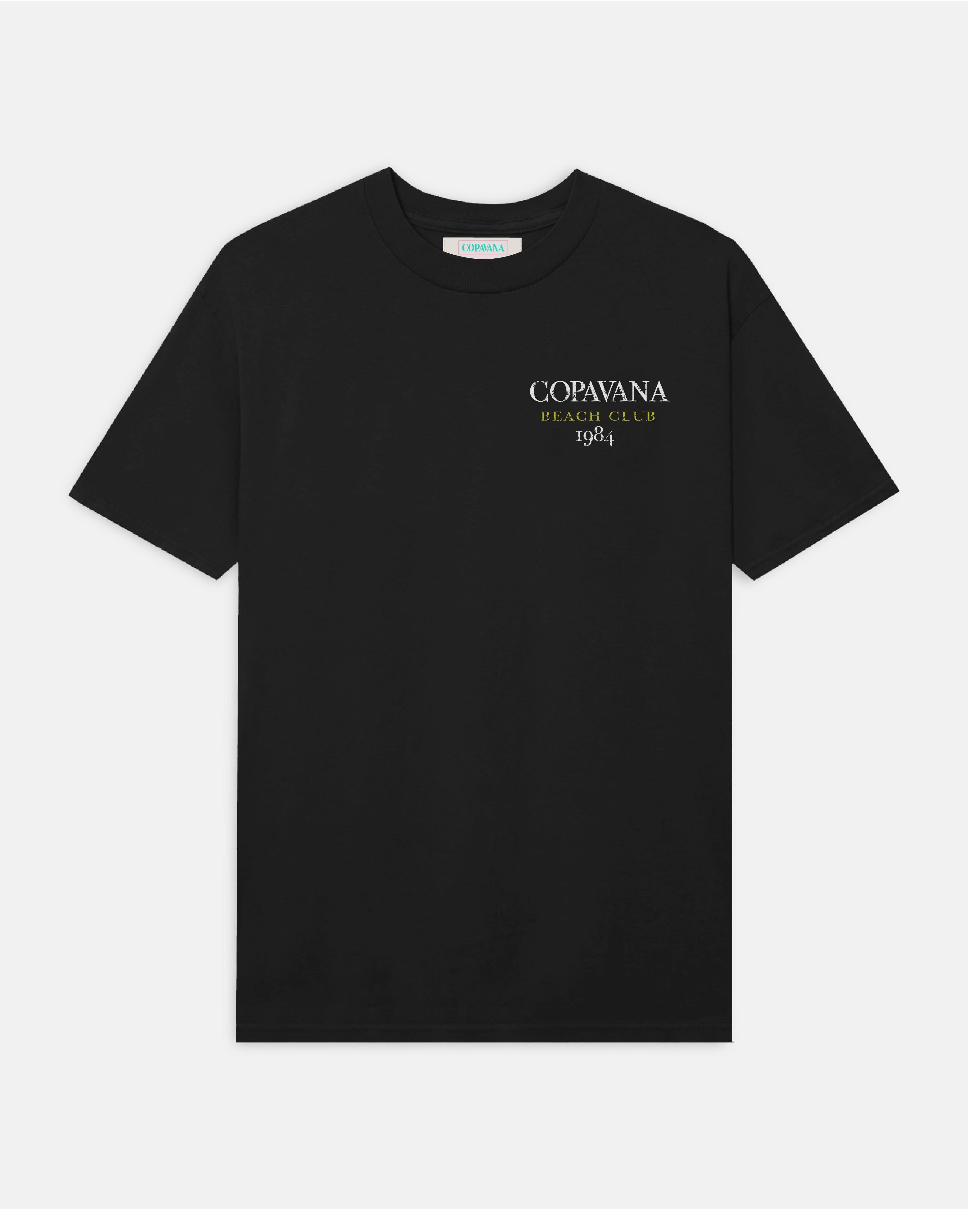 The Palms T-Shirt - Pirate Black