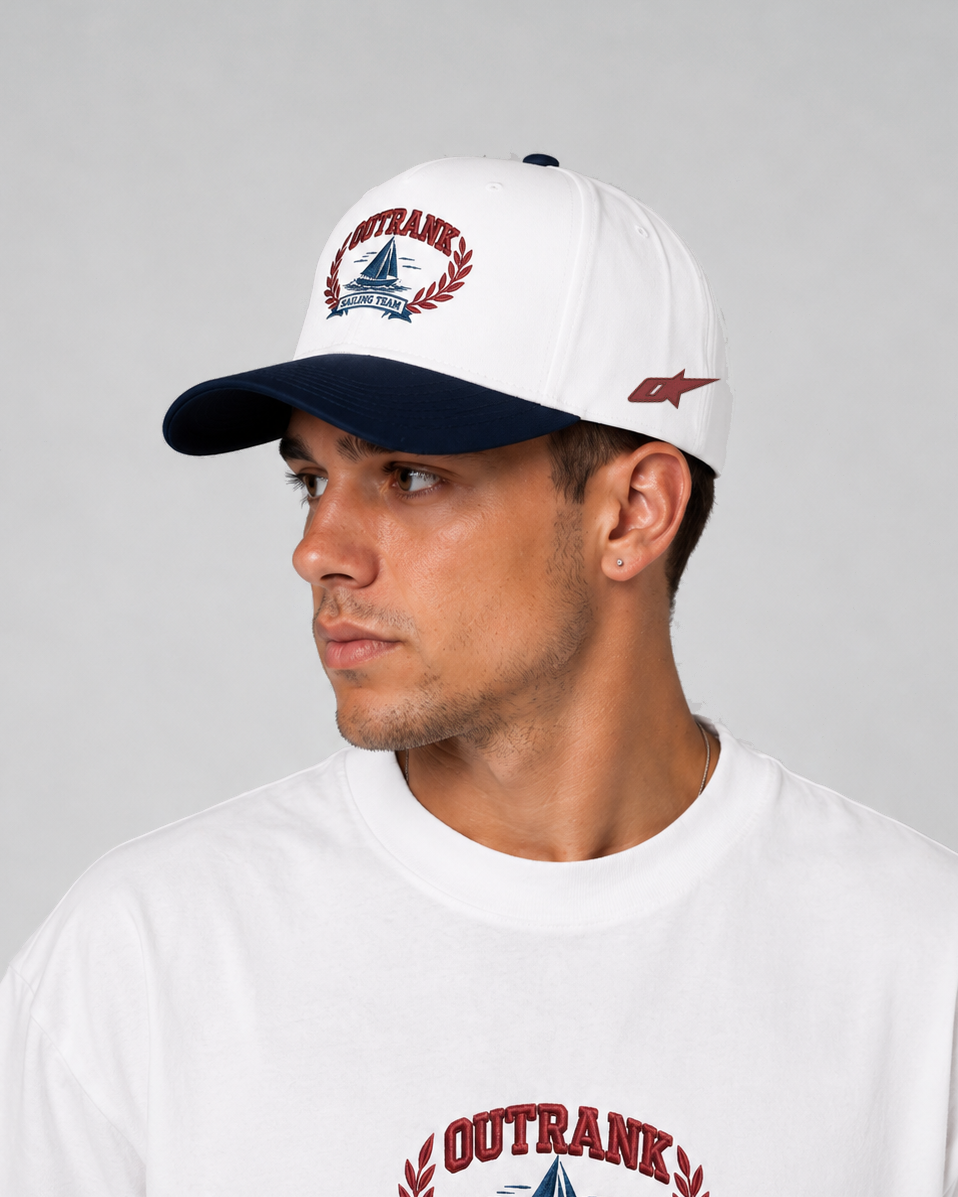 Sailing Team Embroidered Snapback