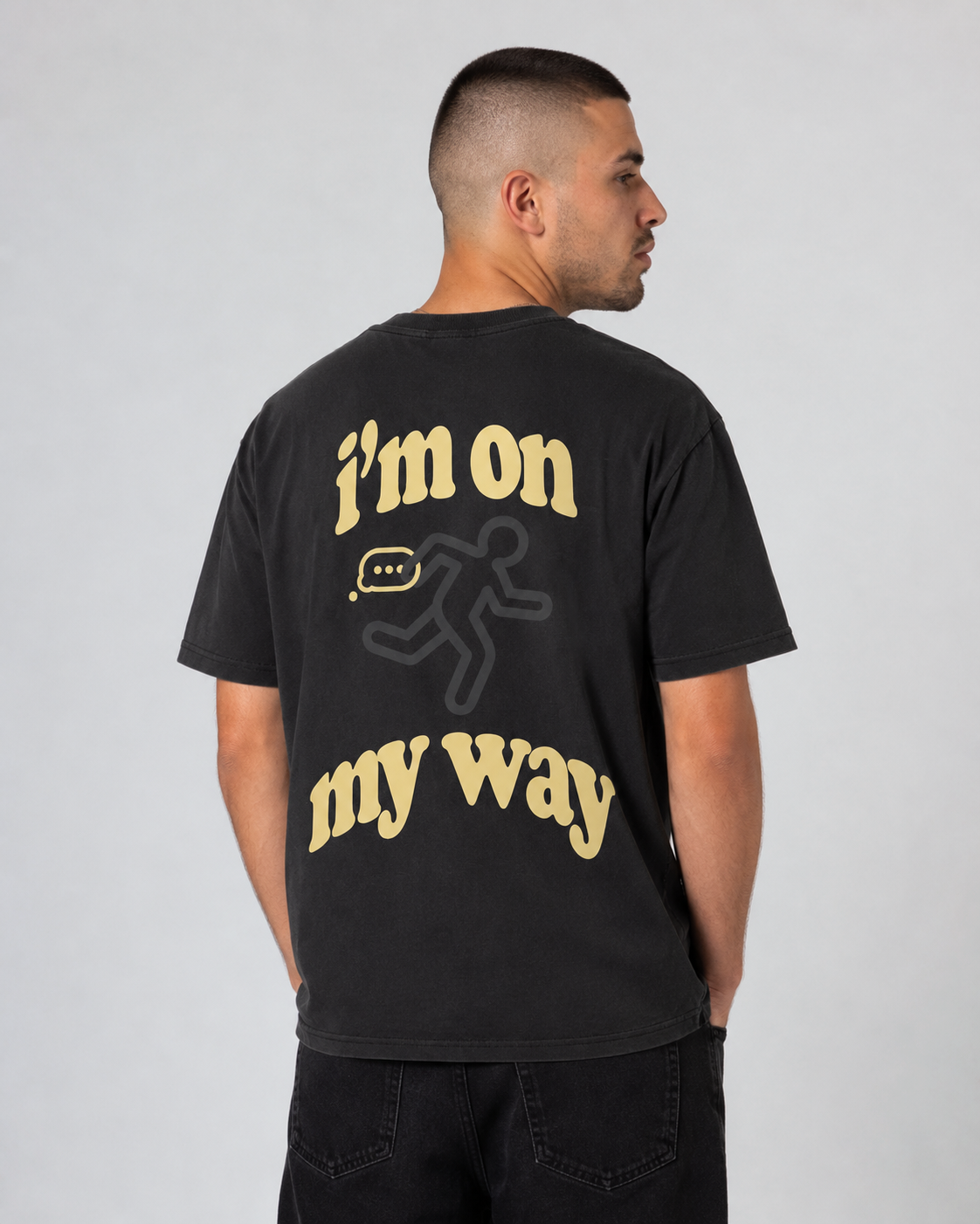 On my way! - Black
