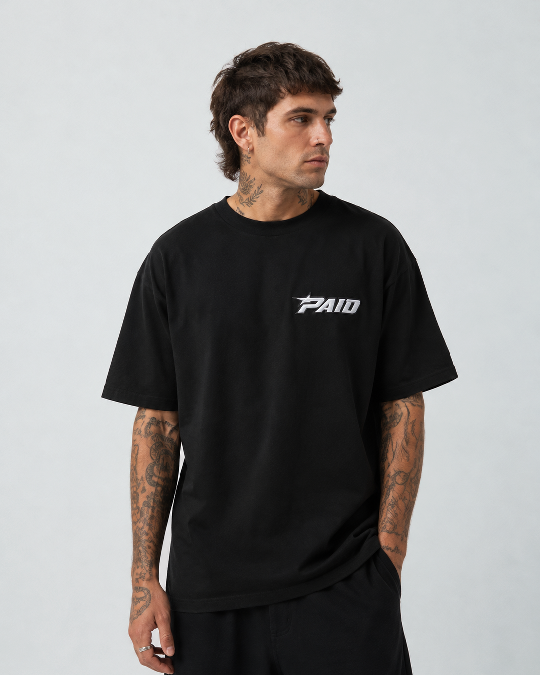 Paid Embroidered Ultra Heavyweight T-shirt