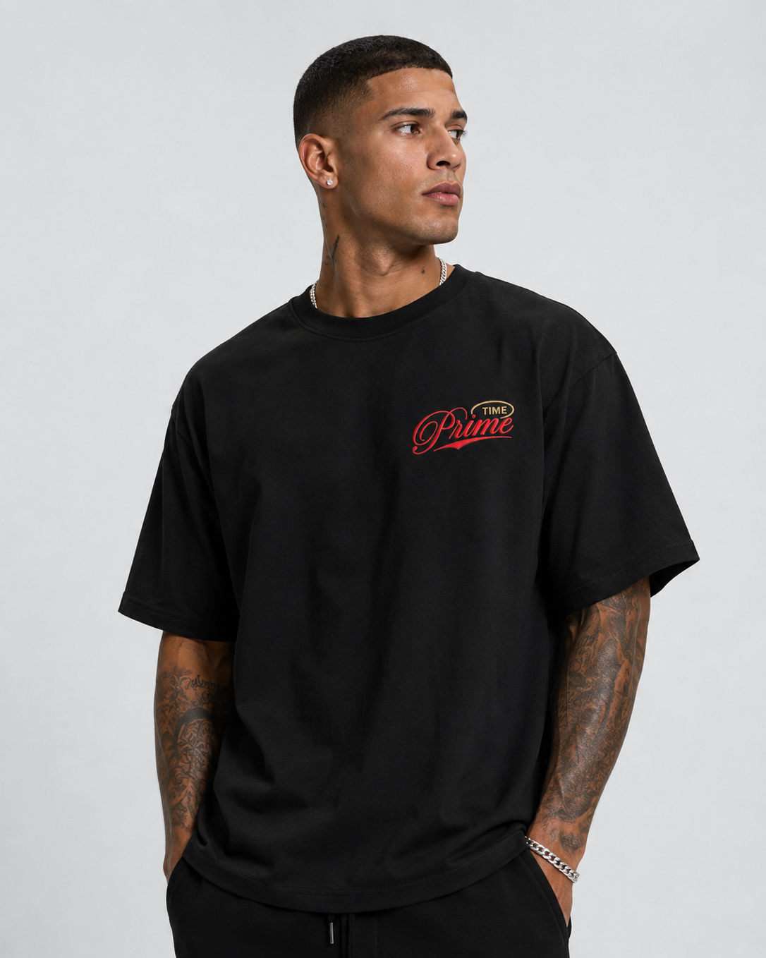 Prime Time Embroidered Ultra Heavyweight T-shirt