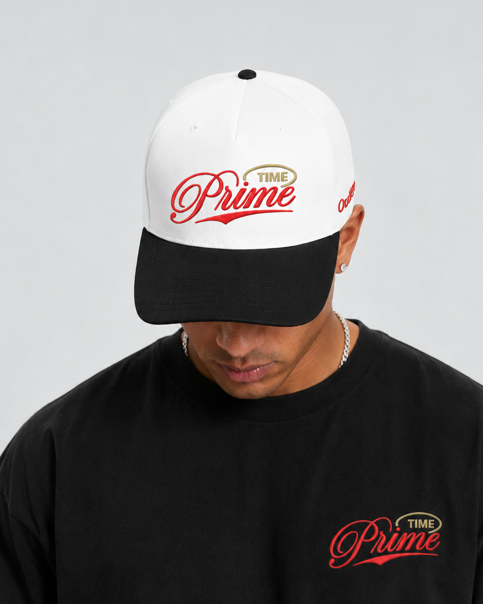 Prime Time Embroidered Snapback