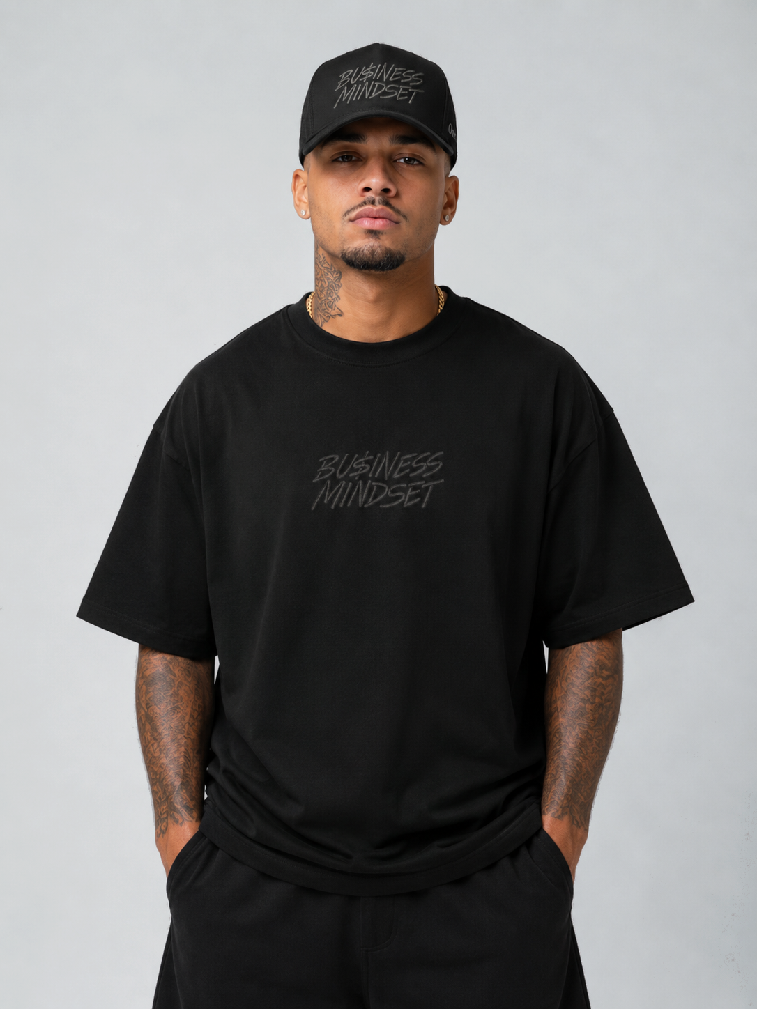 Business Mindset Embroidered Snapback