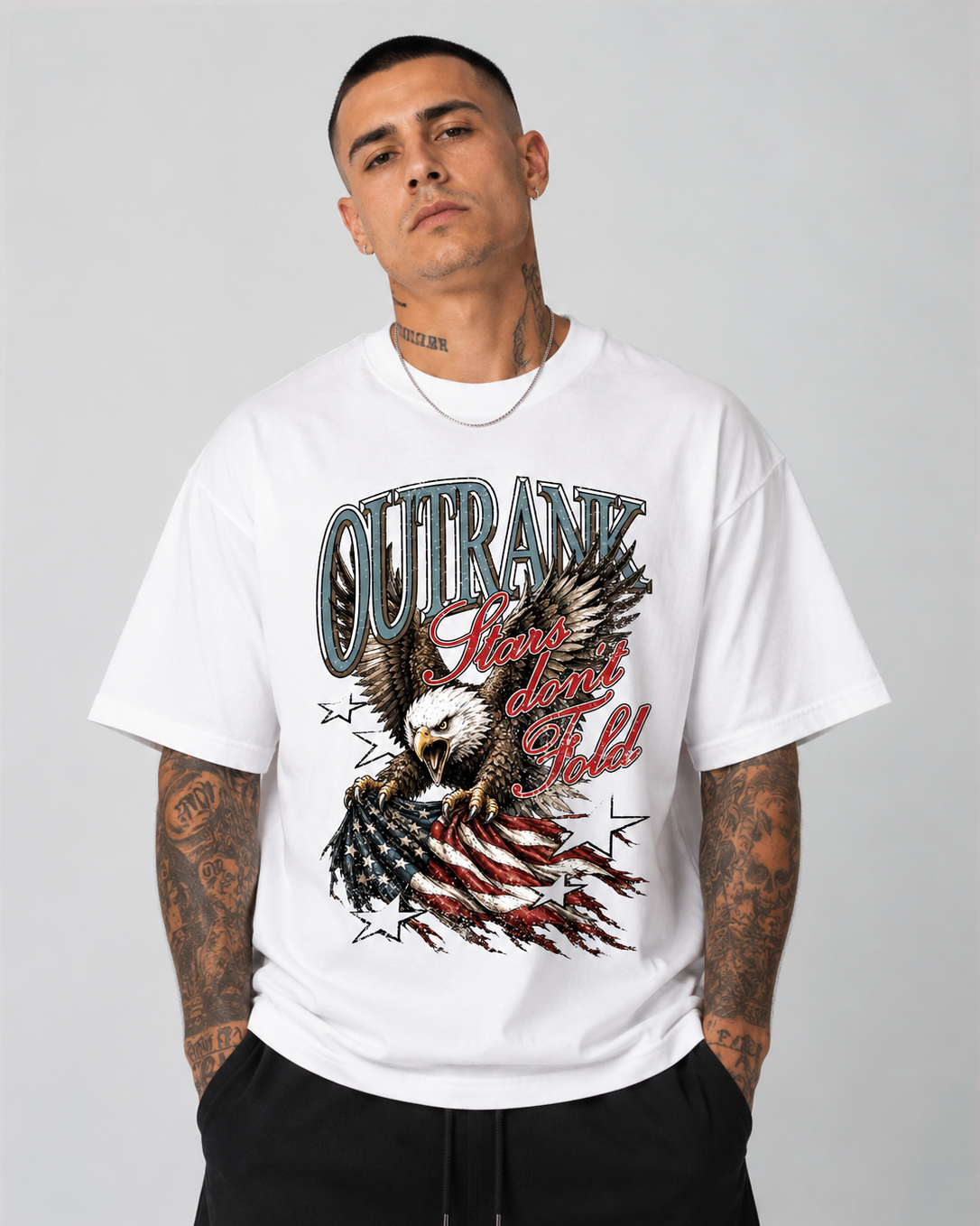 Stars Don’t Fold Ultra Heavyweight T-shirt