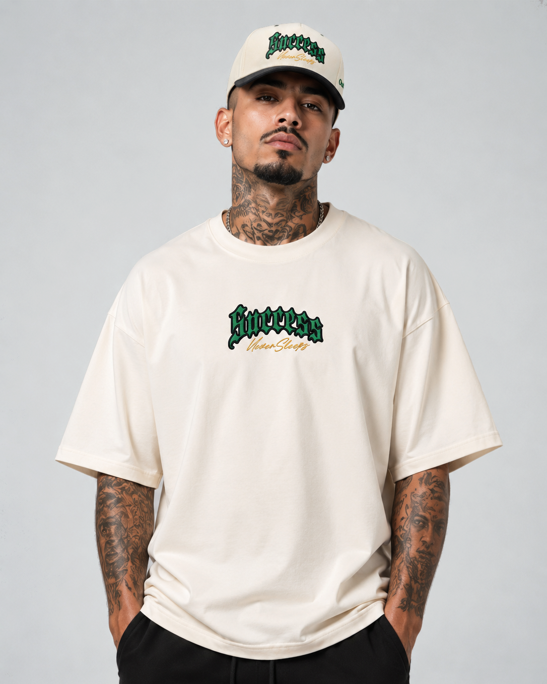 Success Never Sleeps Embroidered Snapback