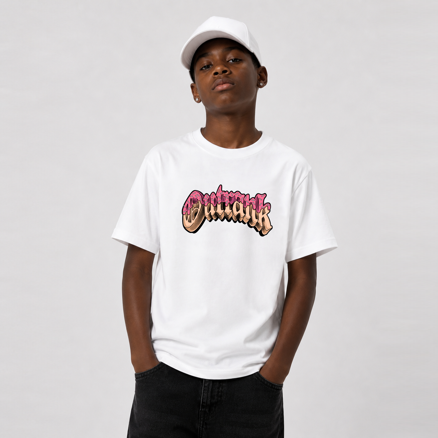 Outrank Glazed Youth T-shirt - White