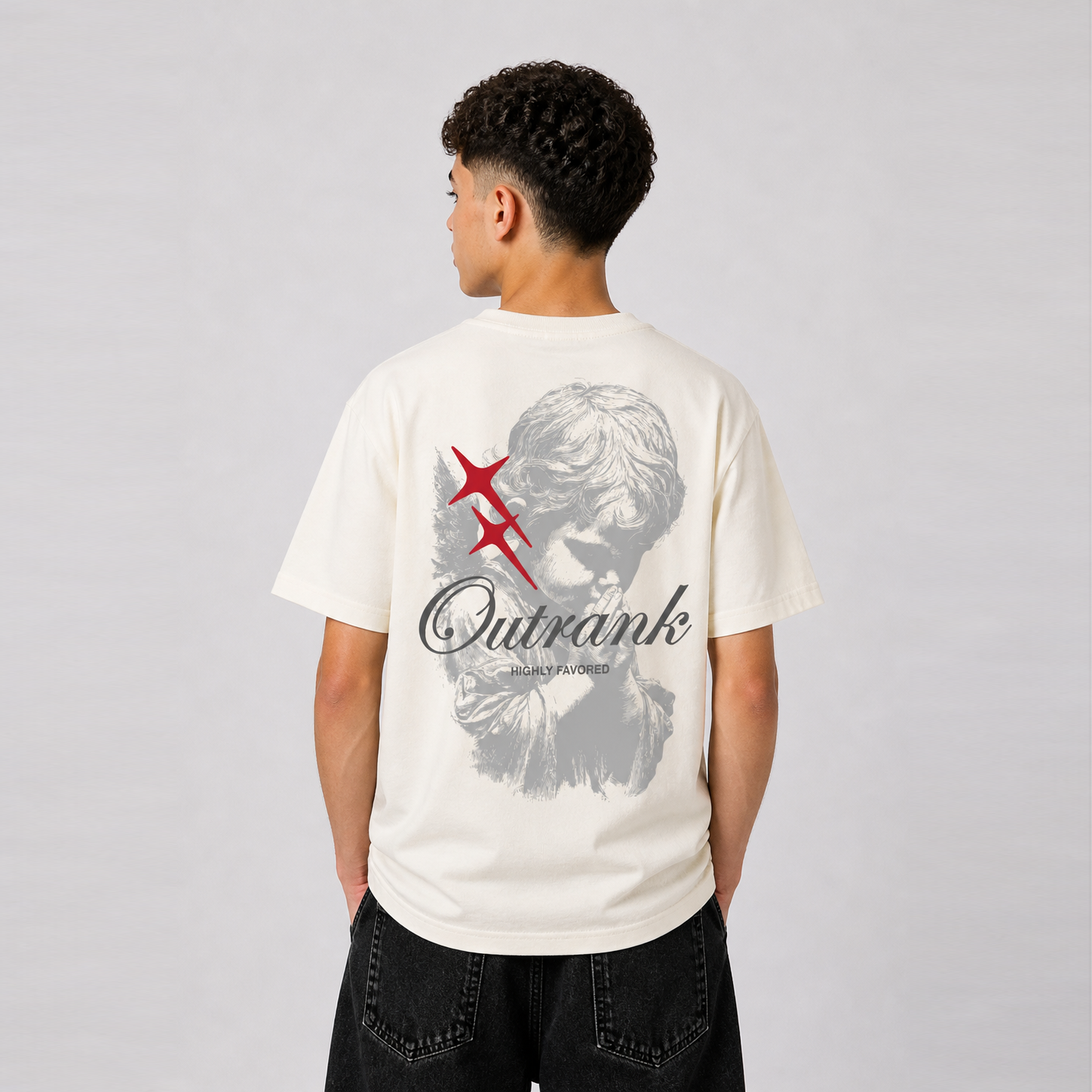Highly Favored Youth T-shirt - Natural